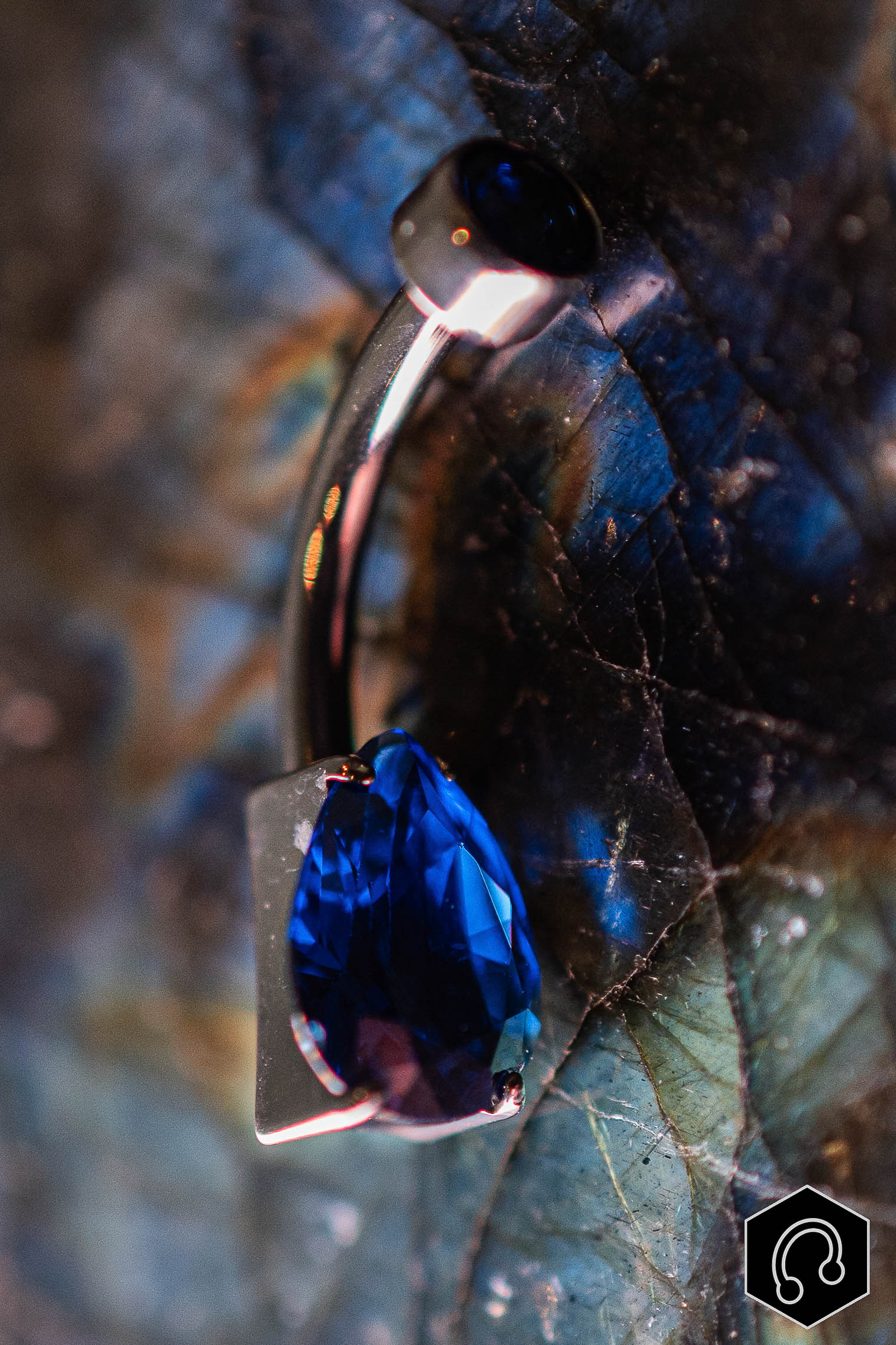 Banane Nombril Titane Blue Rosalia