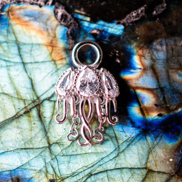 Charm Argenté Médusa