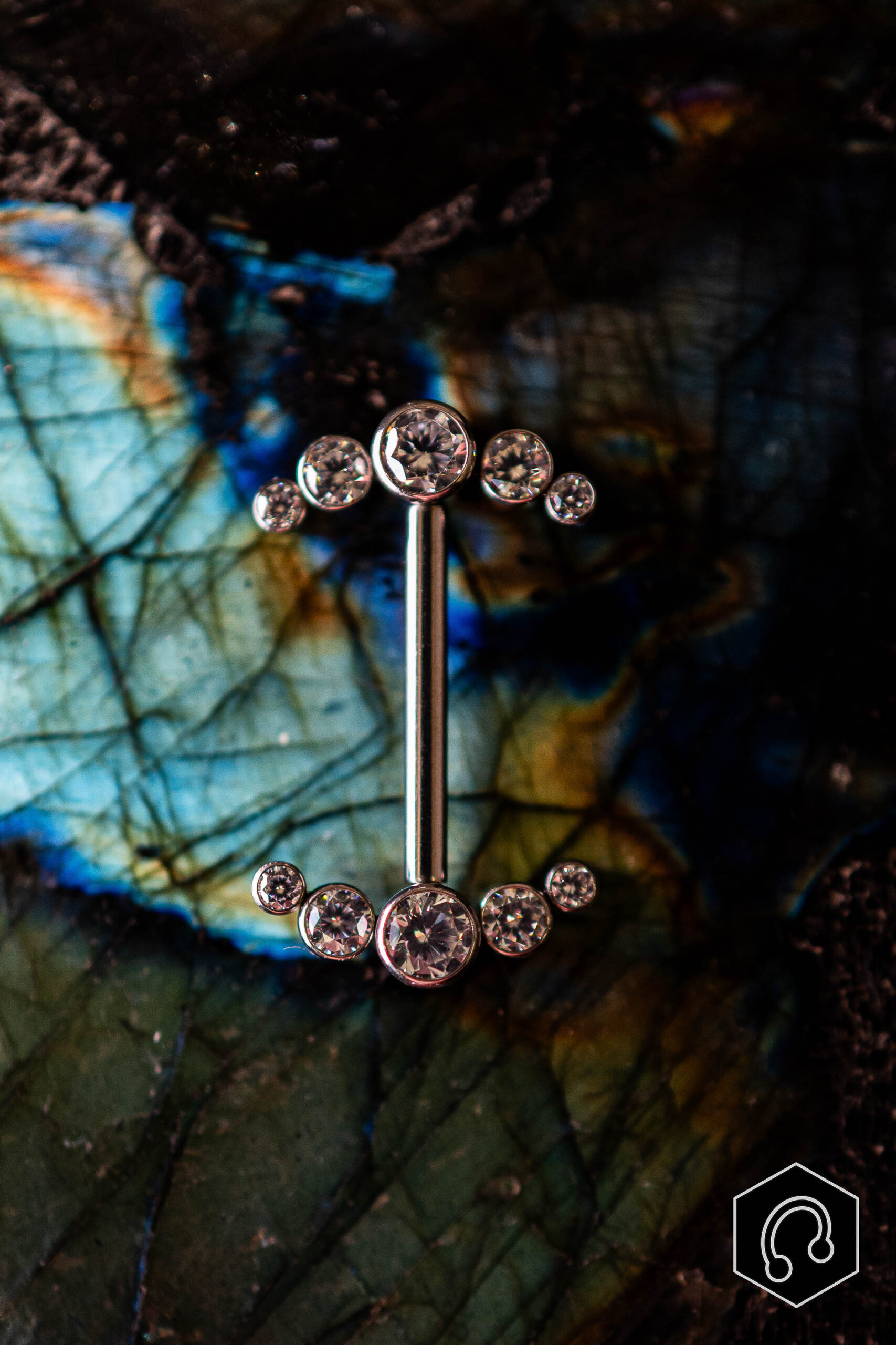 Barre Titane Argenté Lunar Shine