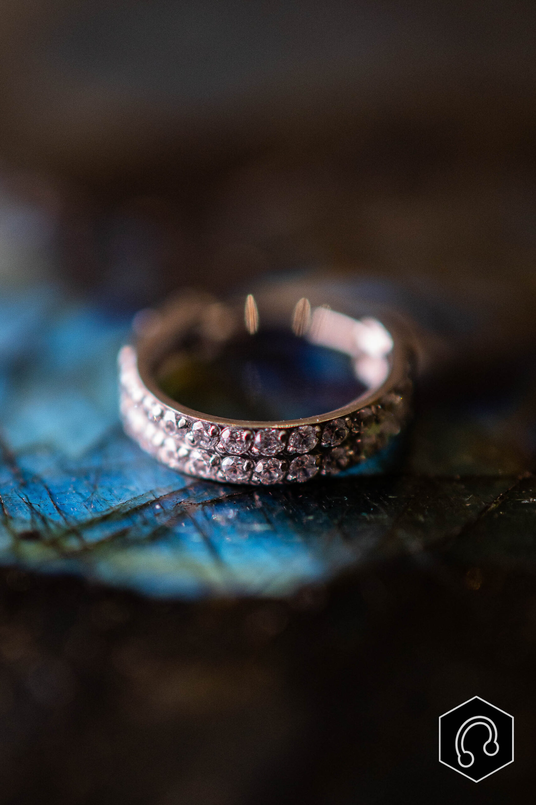 Anneau Clicker Titane Eternal Shine