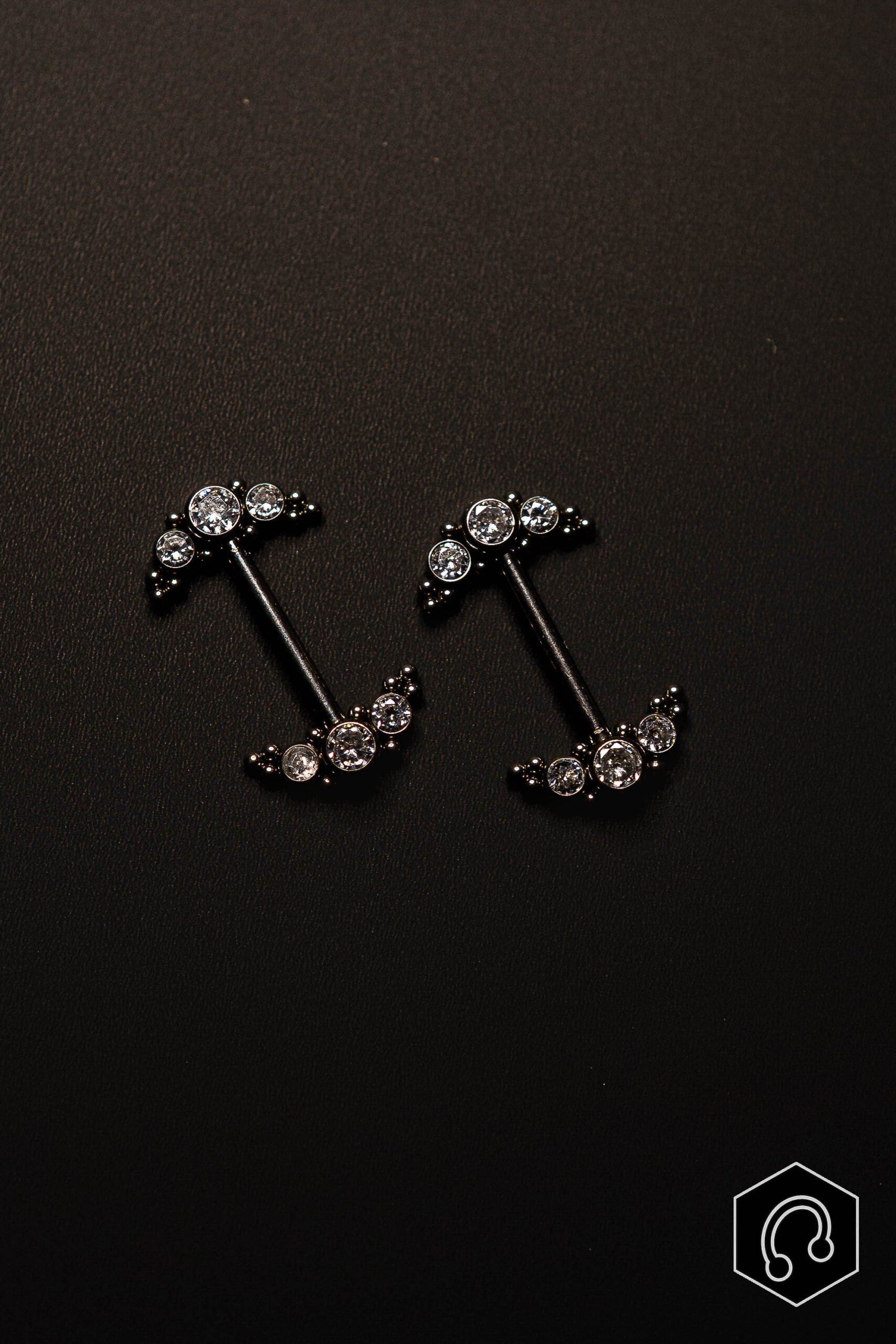 Barre Titane Argenté Crystal Throne