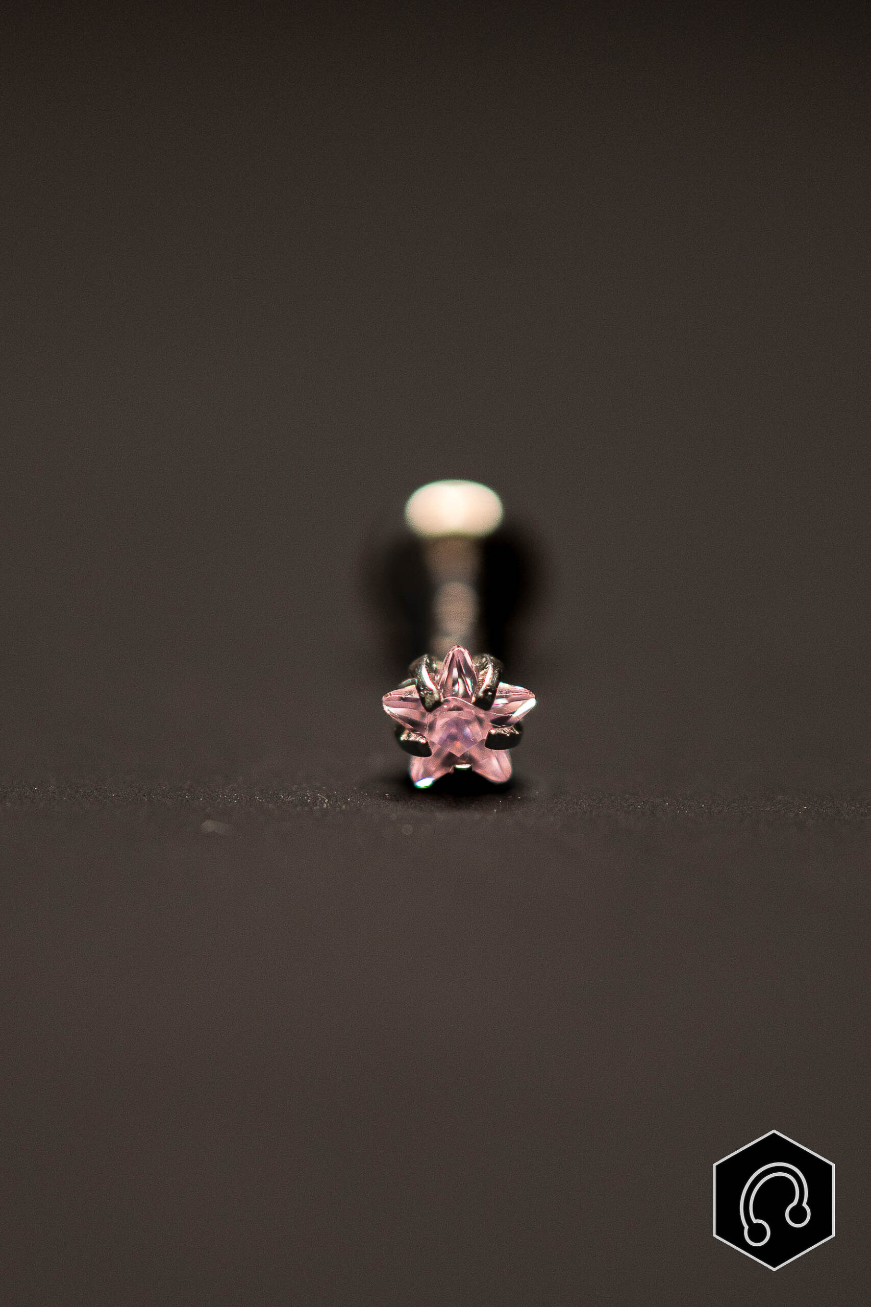 Strass Titane Starflower Rose