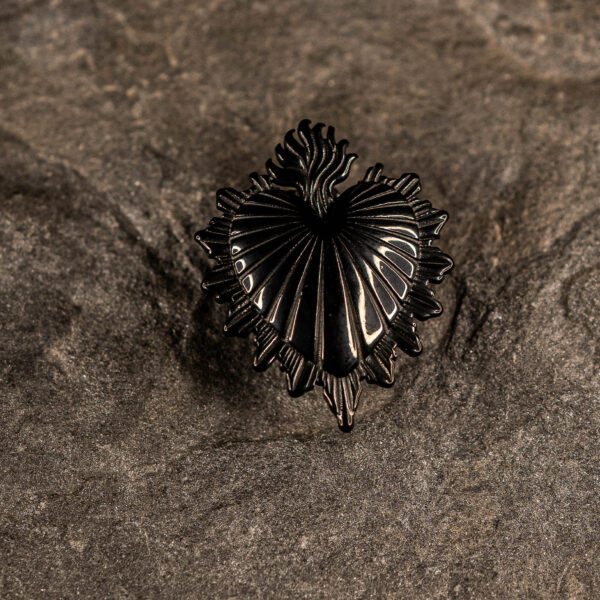 Poids d'oreille Sacred Flame Black