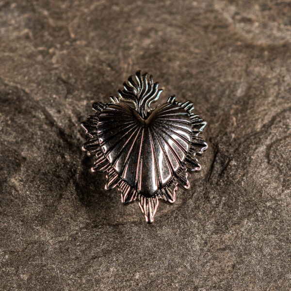 Poids d'oreille Sacred Flame Silver