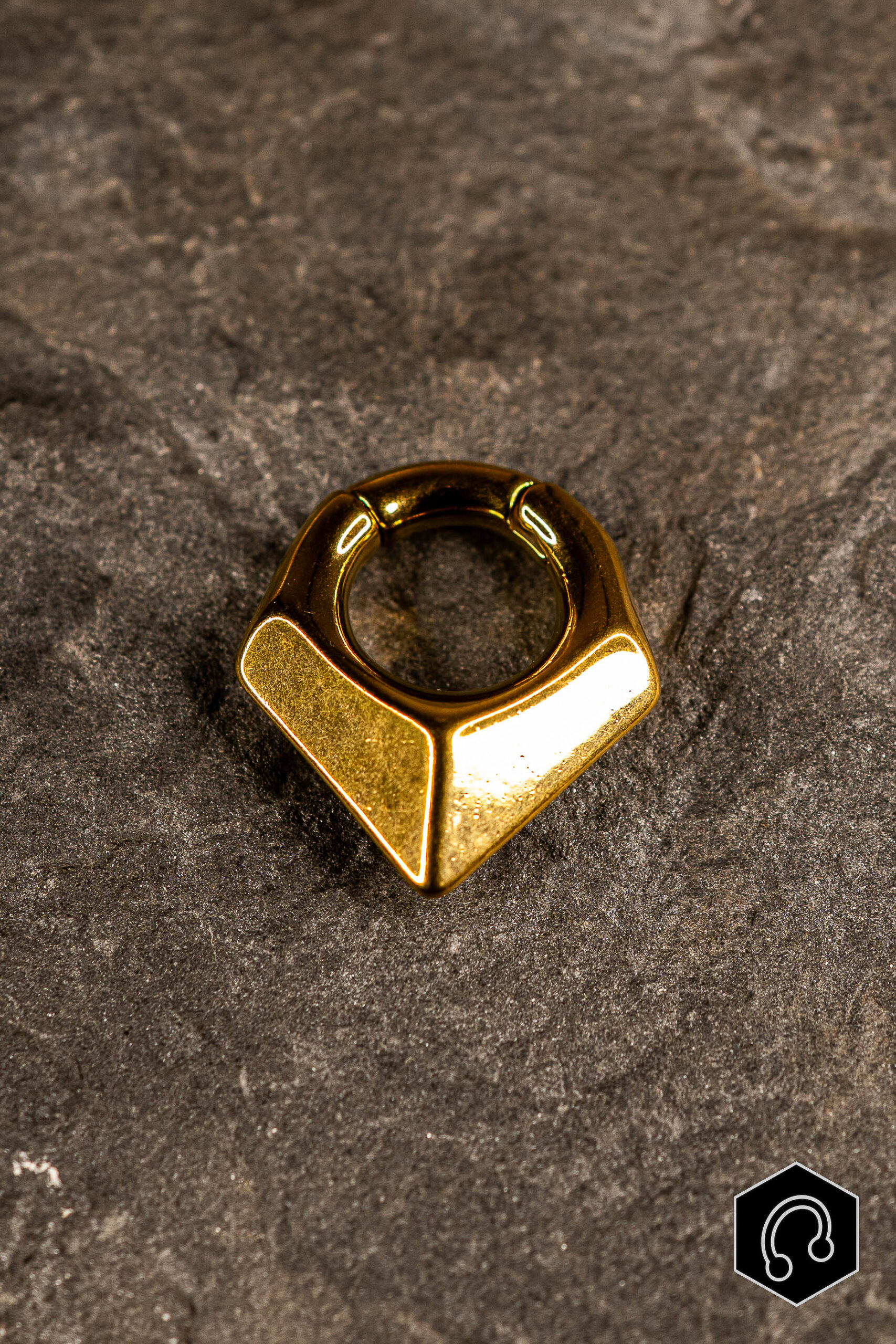 Poids d'oreille Doré Stoneclaw