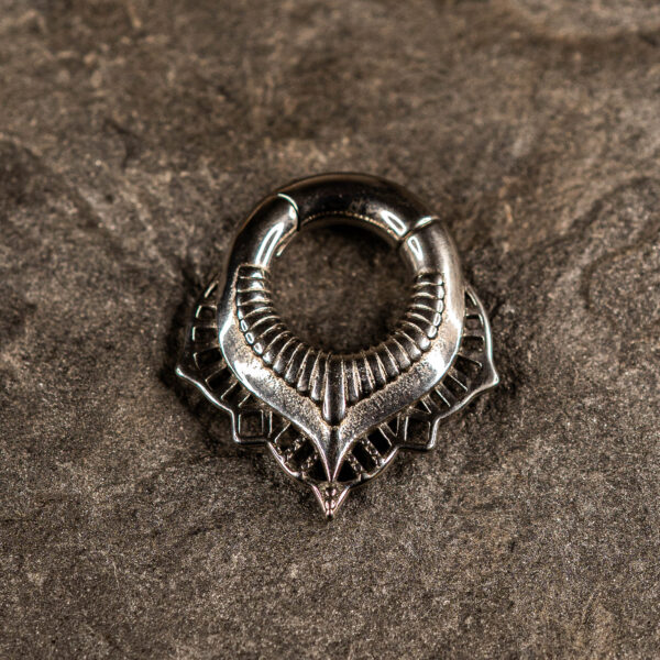 Poids d'oreille Vortex Crown Silver