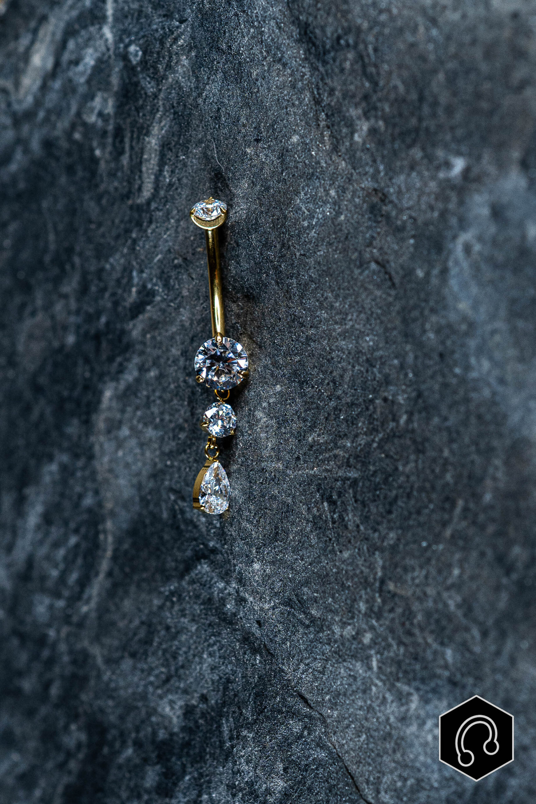 Banane Titane Doré Élegante cascade