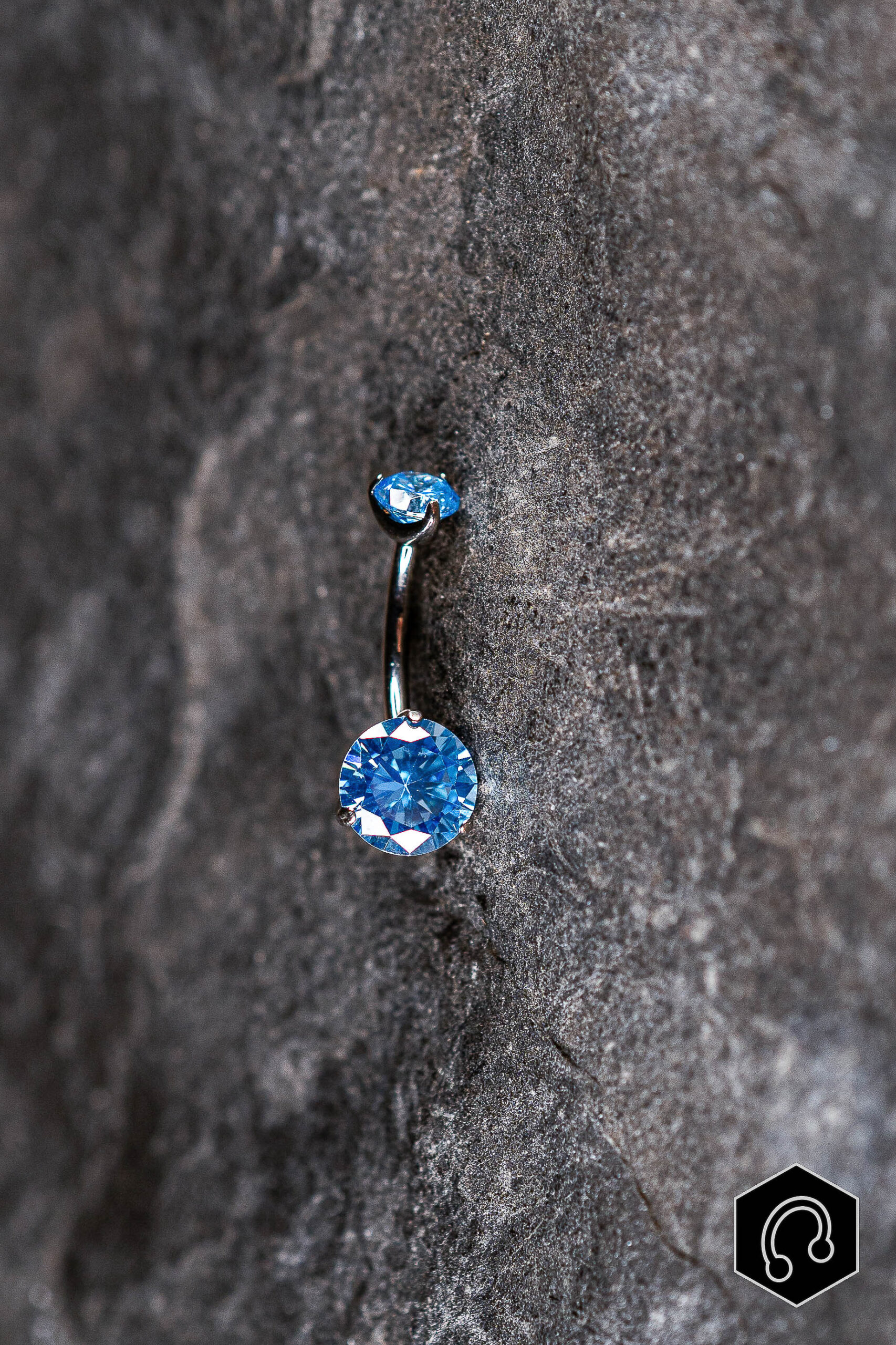 Banane Nombril Titane Blue Grace