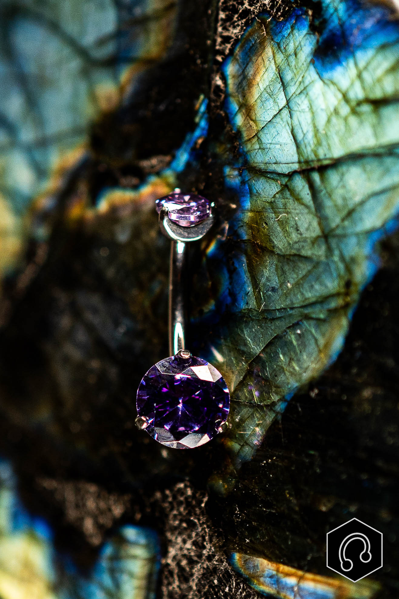 Banane Nombril Belly Grace Violet