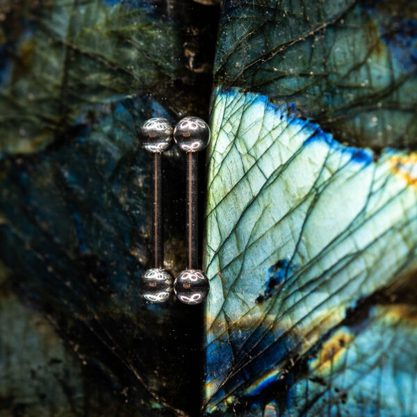 Barre Titane Argenté Steel Core