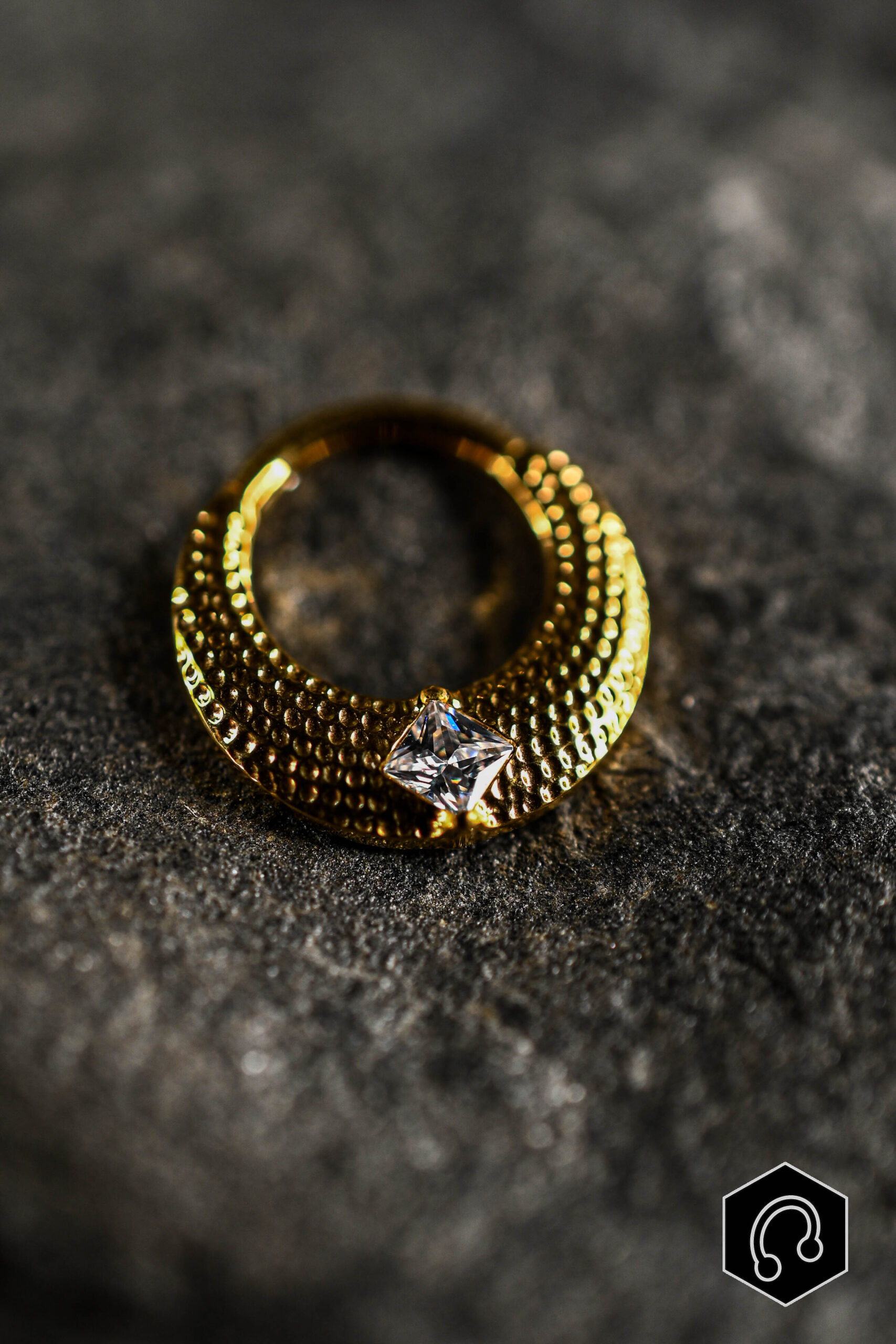 Anneau Clicker Doré Empress