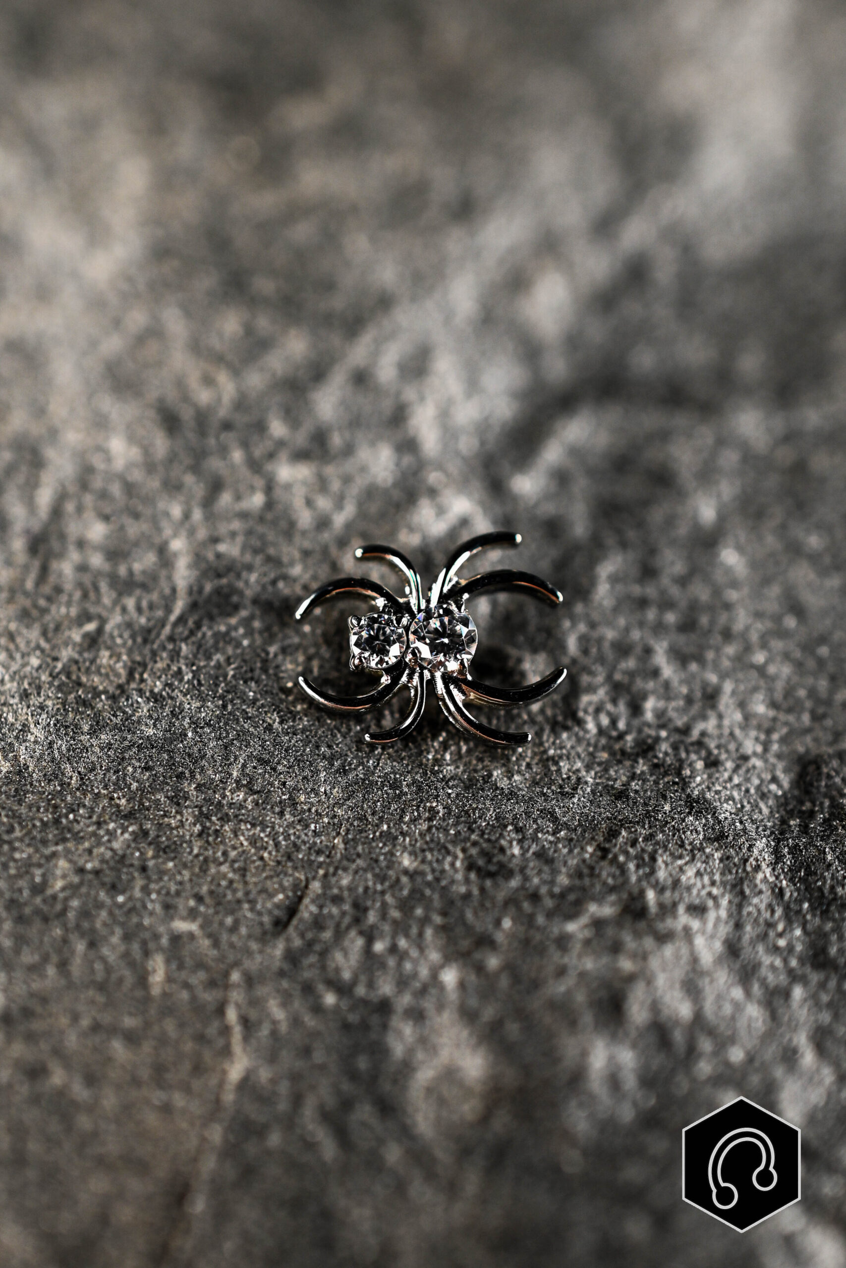 Labret Titane white widow