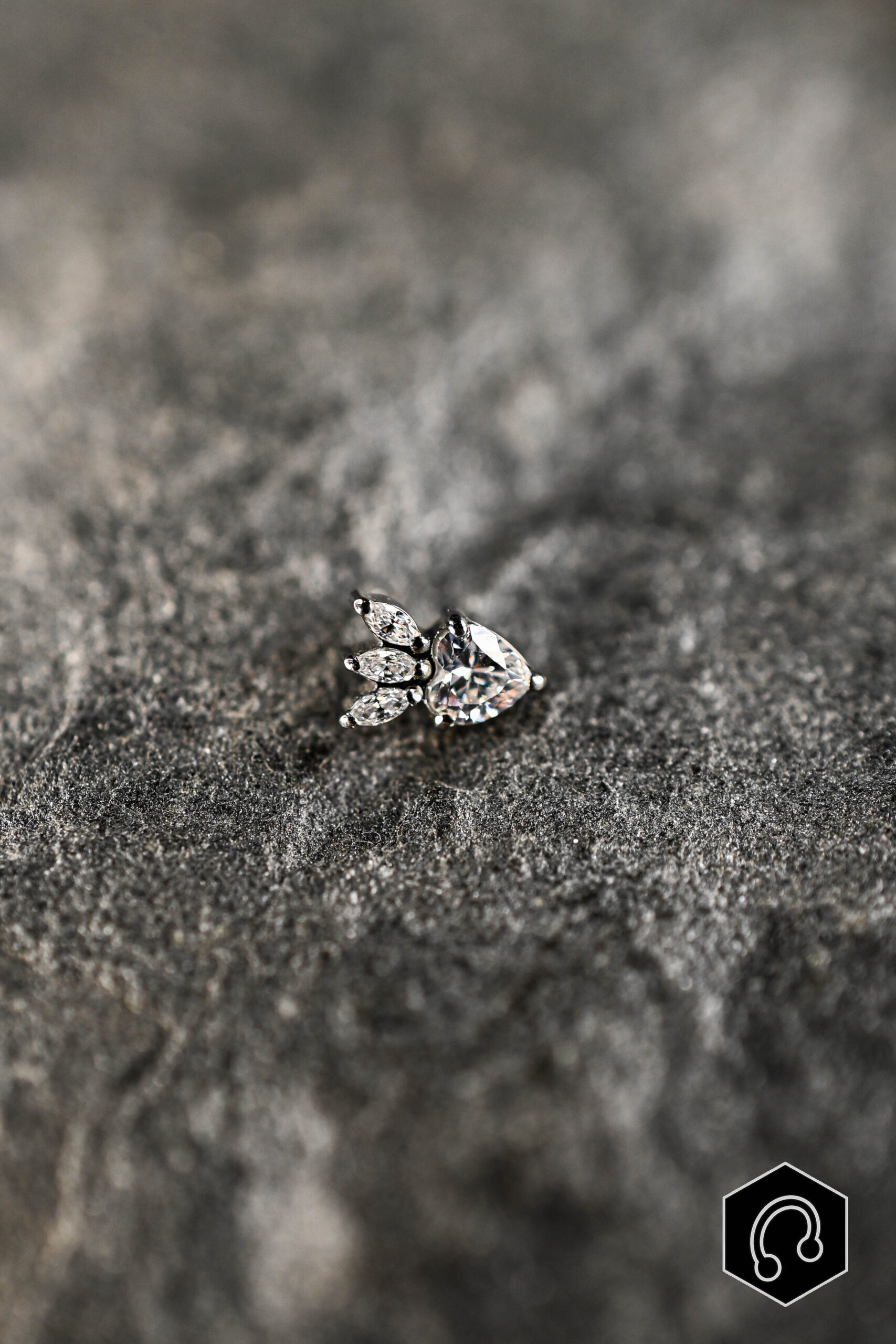 Labret Titane Éclat de Vénus