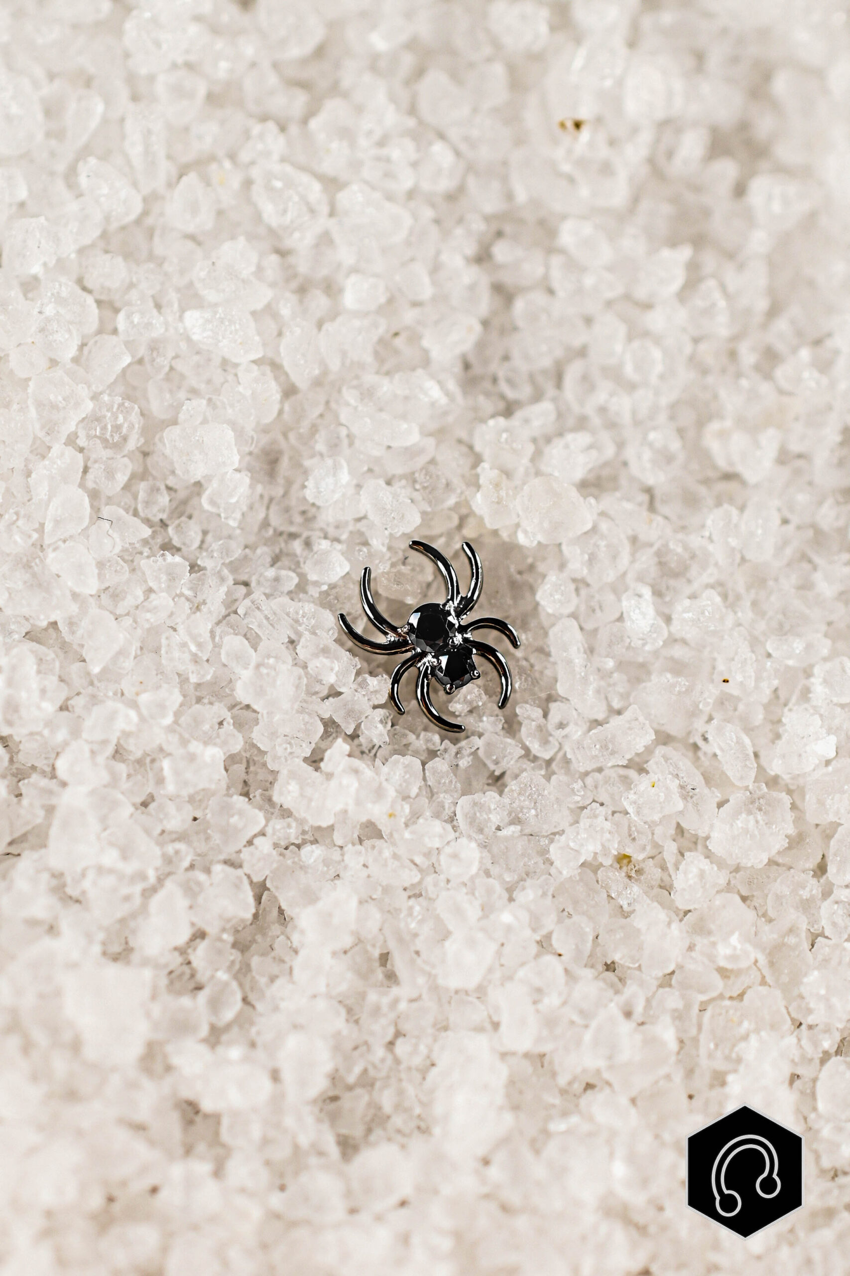 Labret Titane Dark Widow