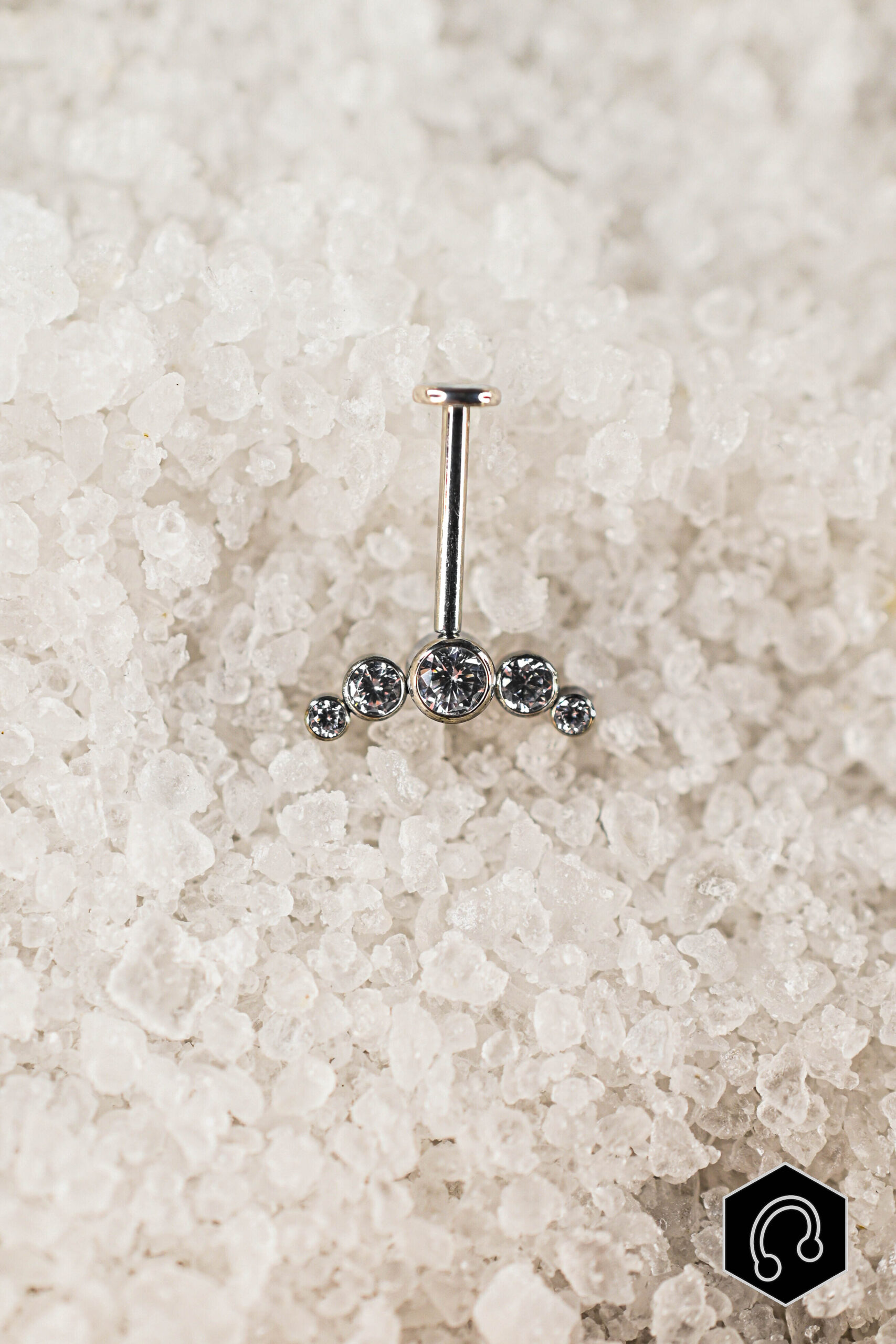 Labret Titane Argenté Impulse