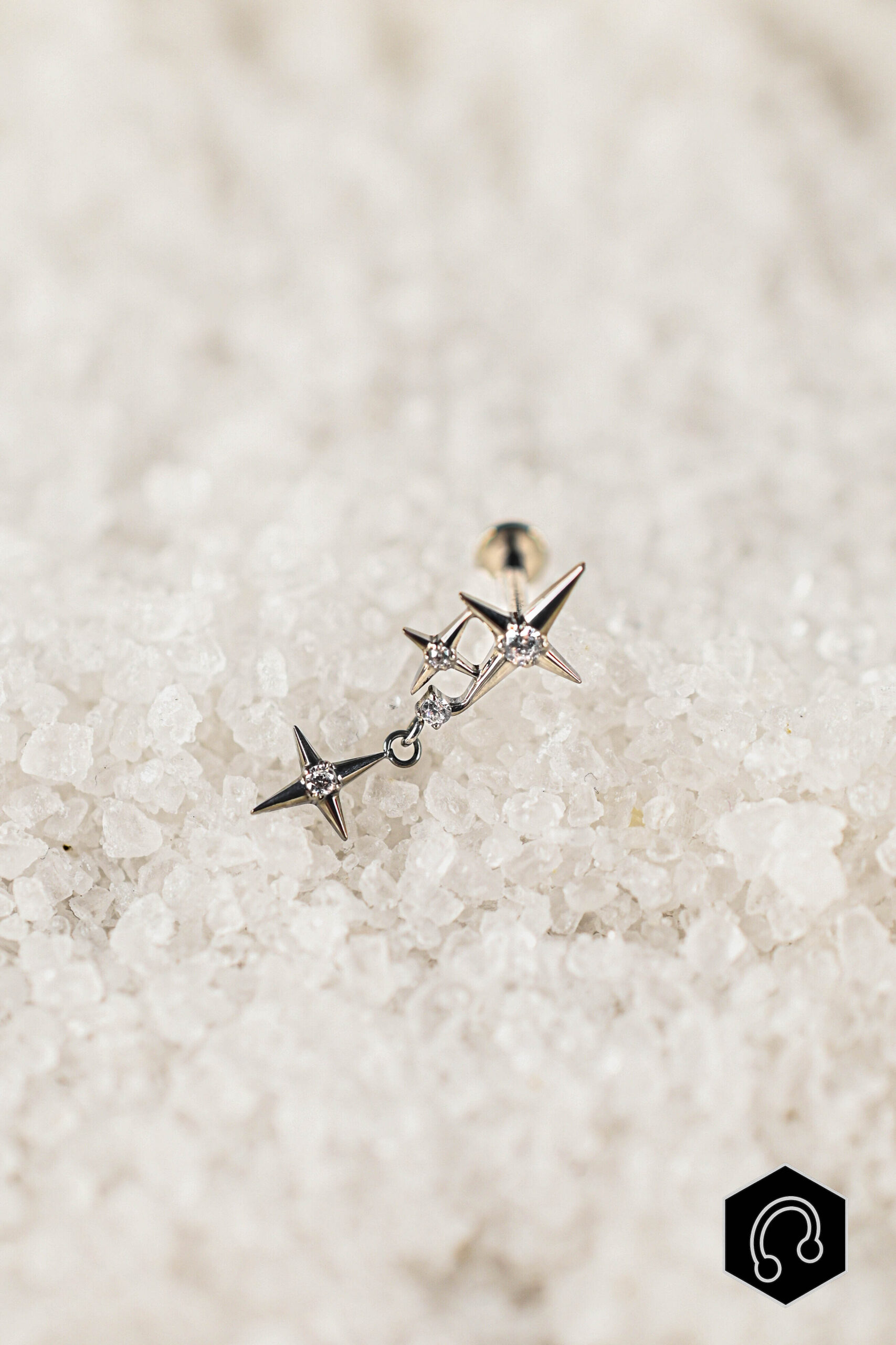 Labret Titane Argenté Vanta Spike