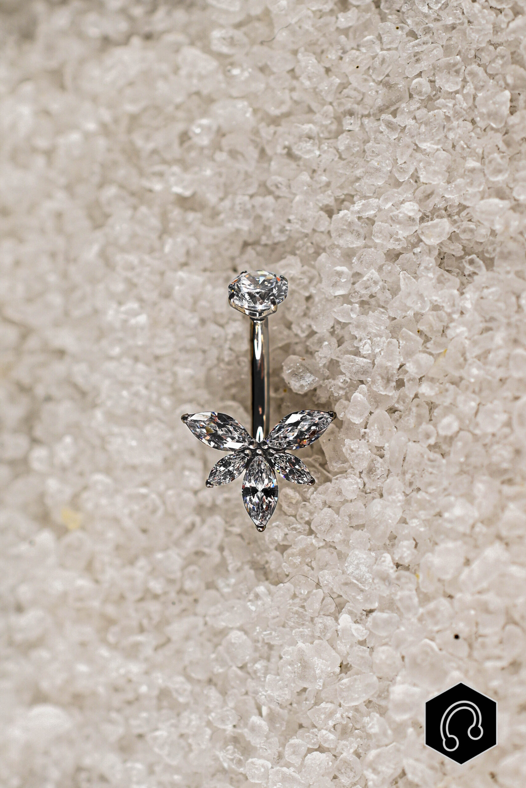 Banane Nombril Titane Argenté Floraïa