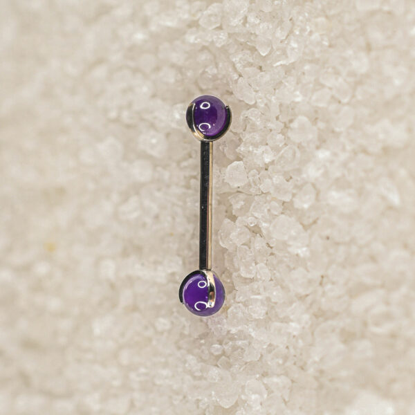 Barre téton Gem Améthyste