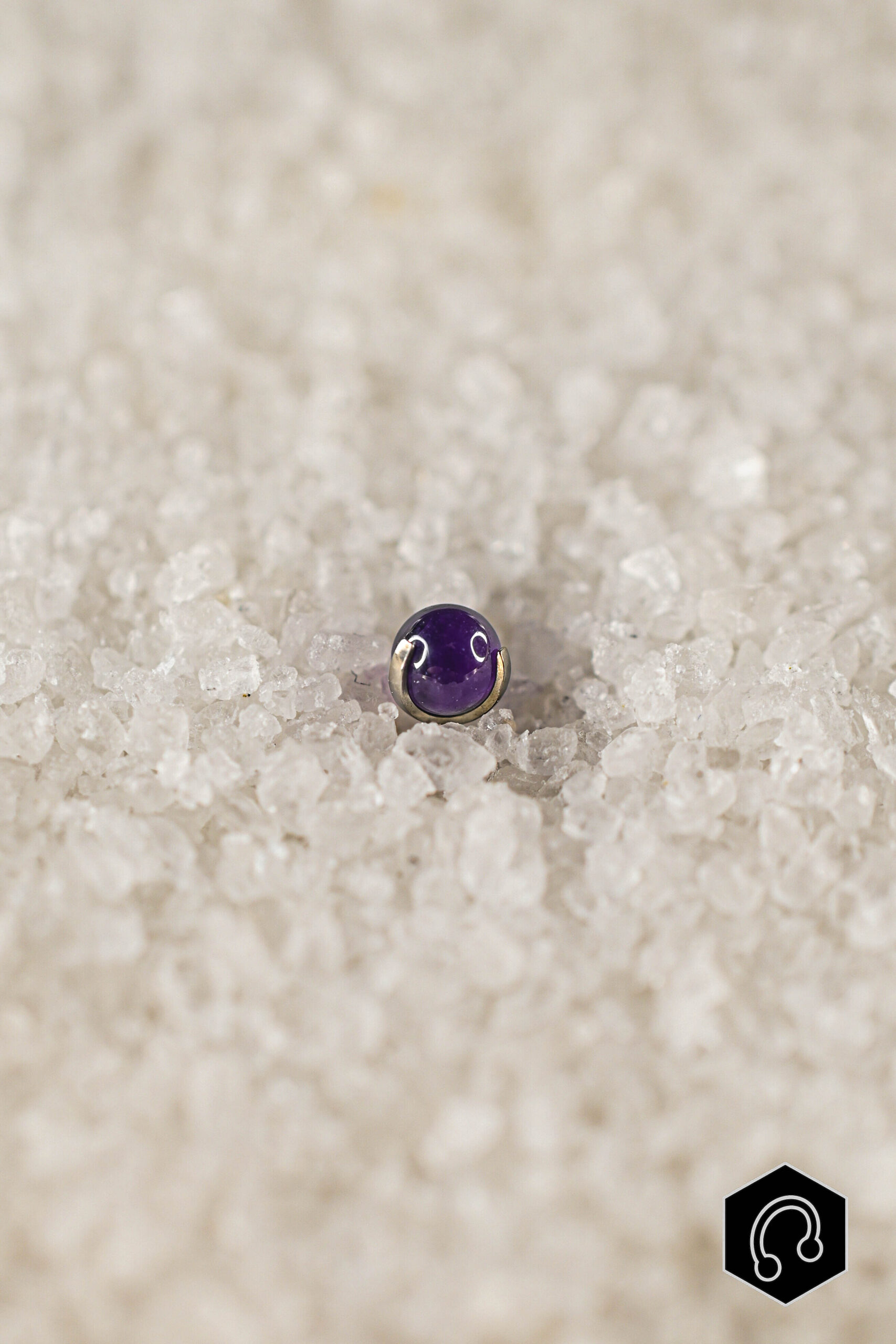 Barre téton Gem Améthyste