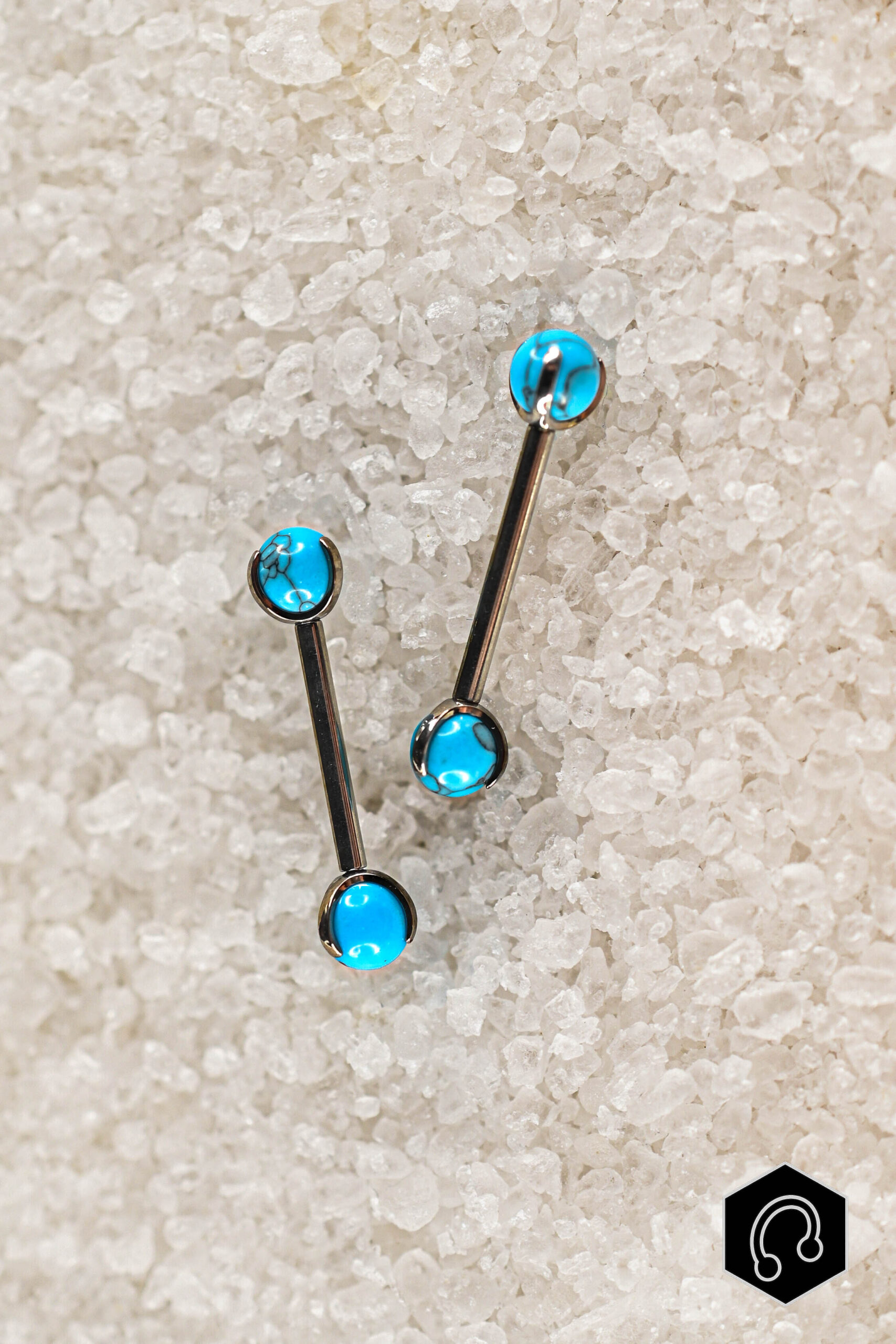 Barre téton Gem Turquoise