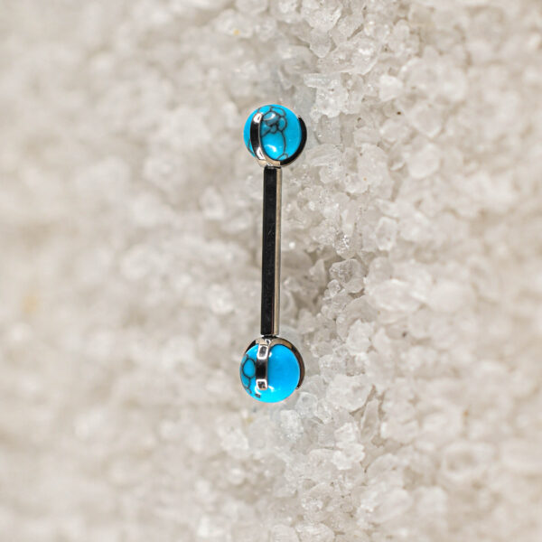 Barre téton Gem Turquoise