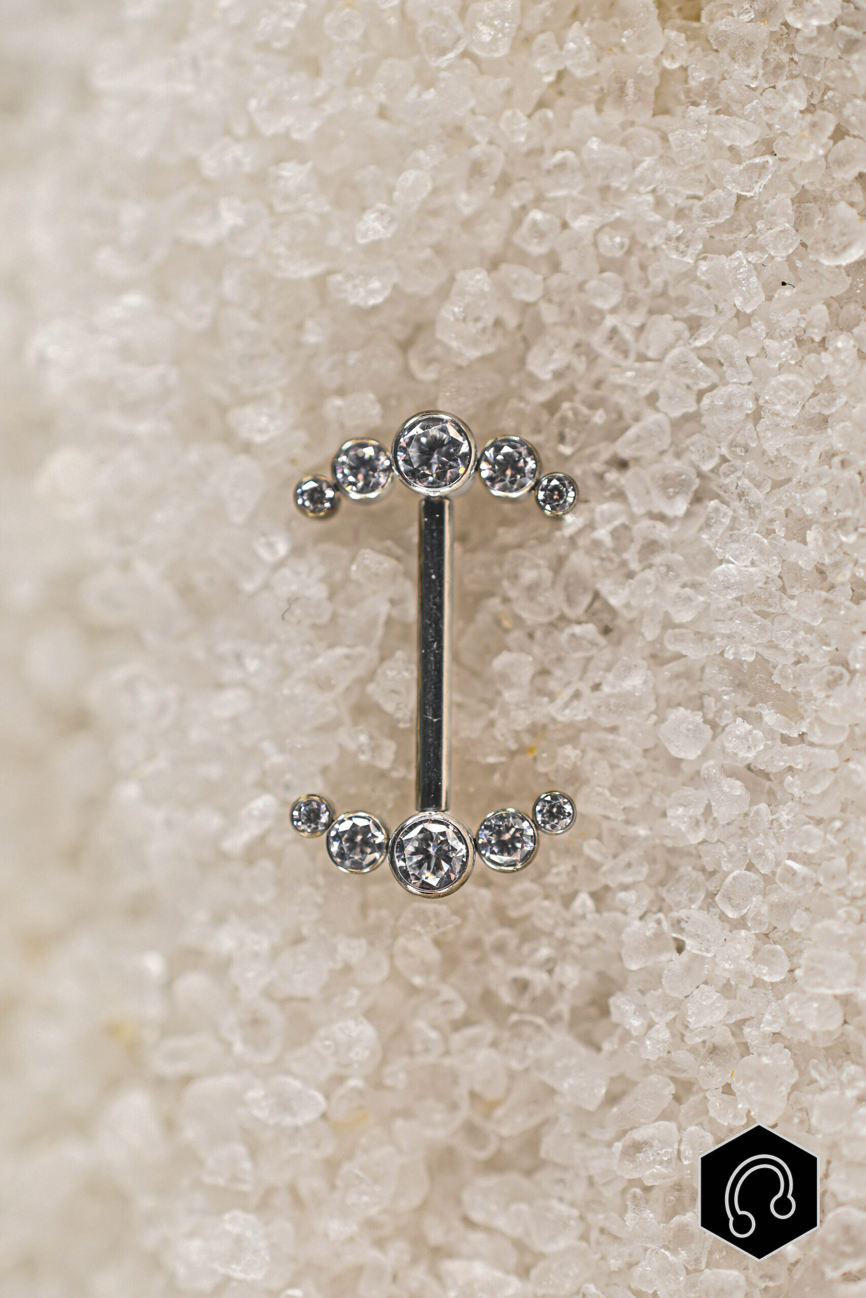 Barre Titane Argenté Lunar Shine