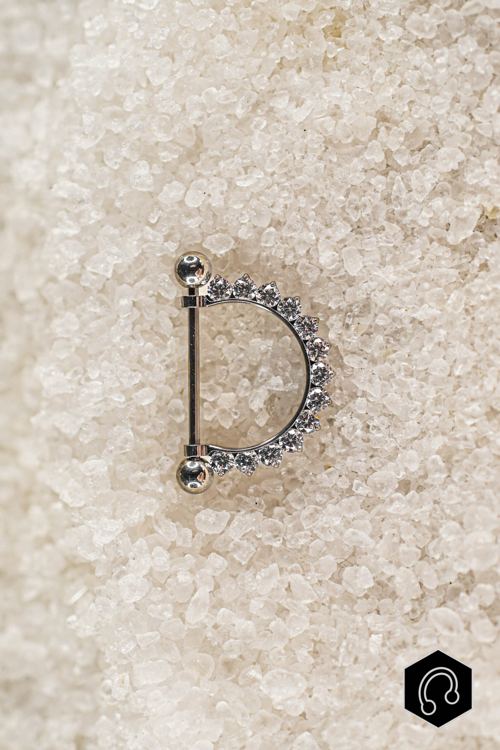 Barre Titane Argenté Fine Line