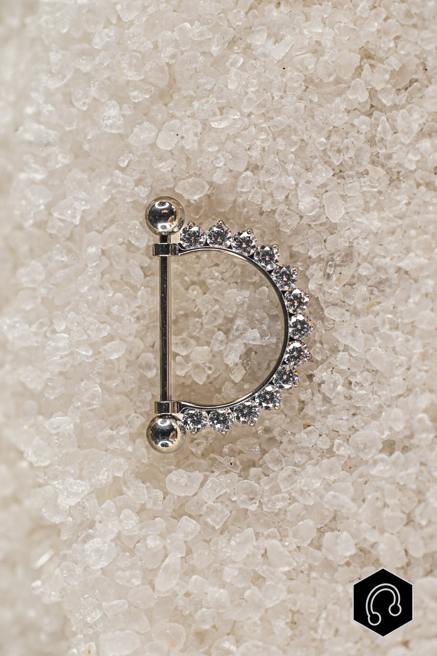 Barre Titane Argenté Fine Line