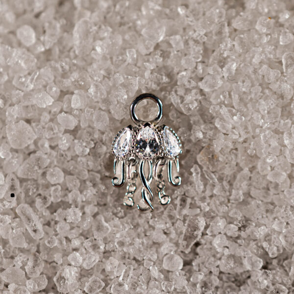 Charm Argenté Médusa