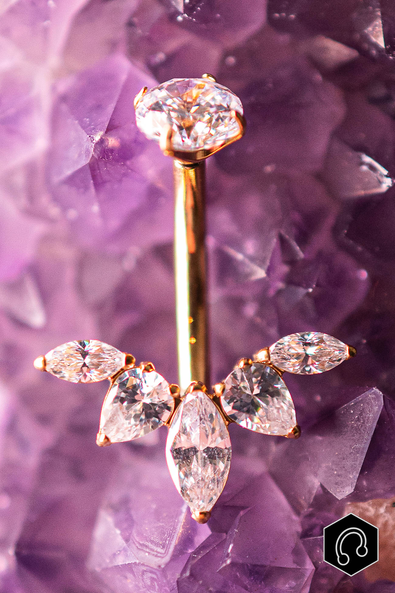 Banane Nombril Titane Doré Siréna