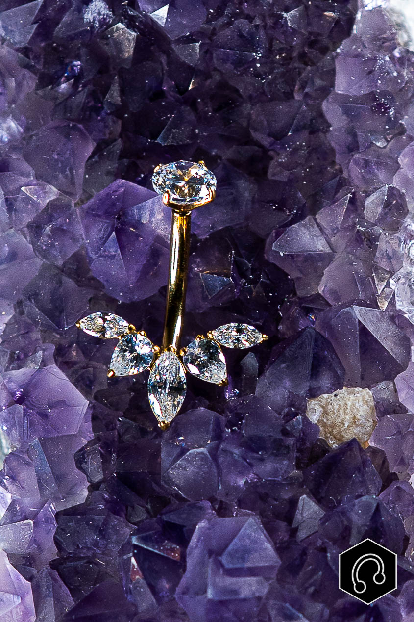 Banane Nombril Titane Doré Siréna