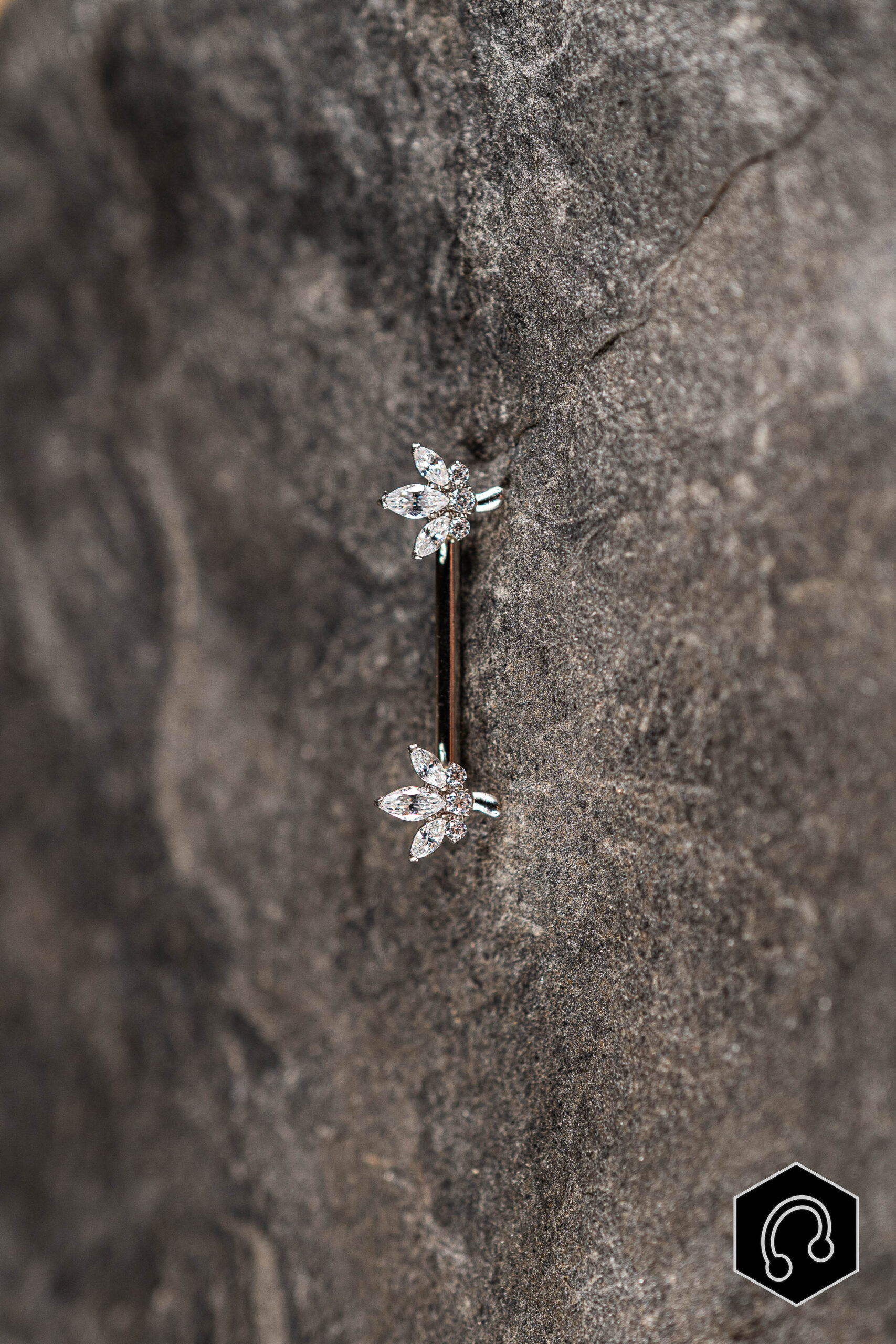 Barre Titane Argenté Floralia