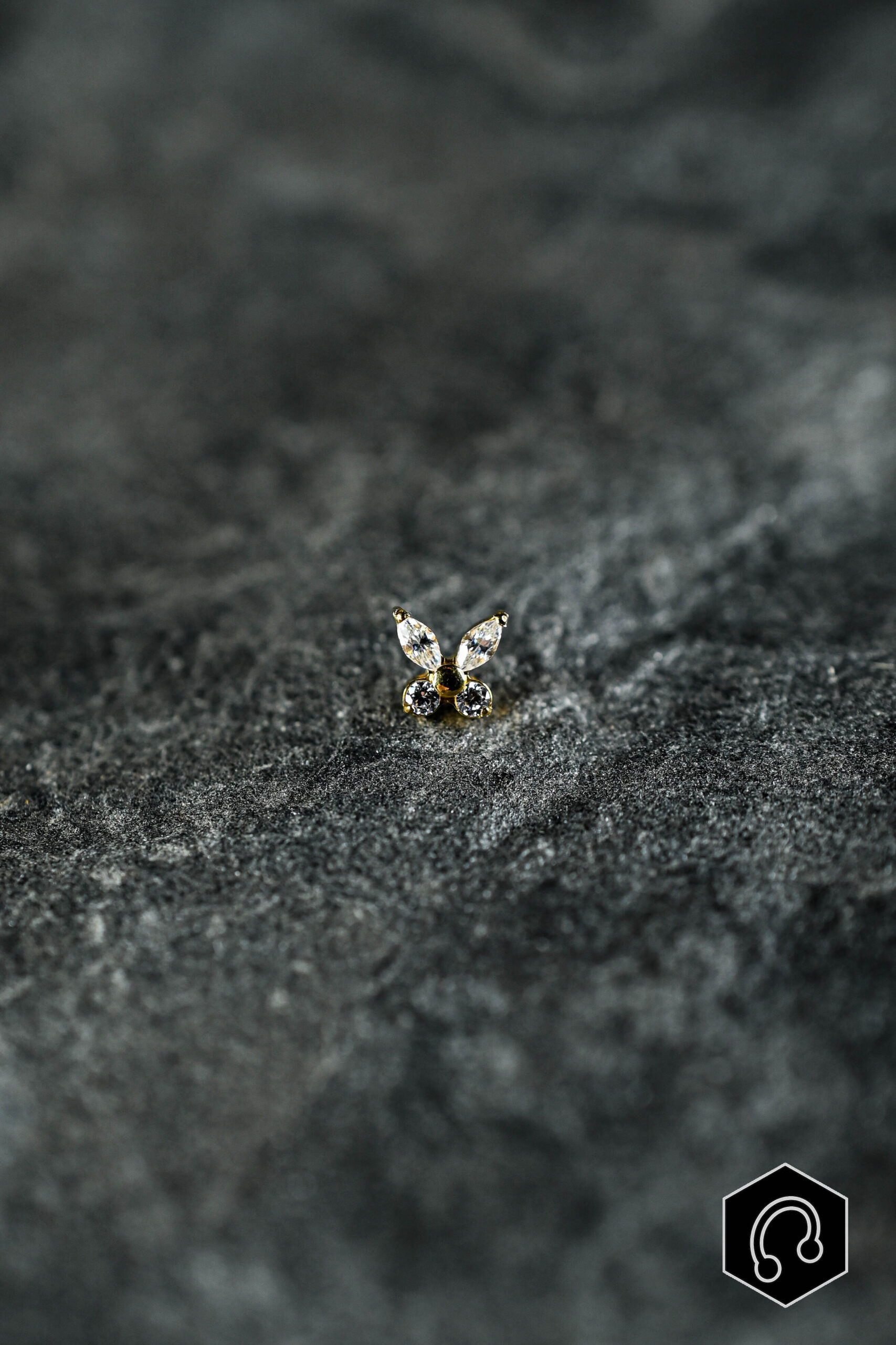 Labret Titane Doré Althéa