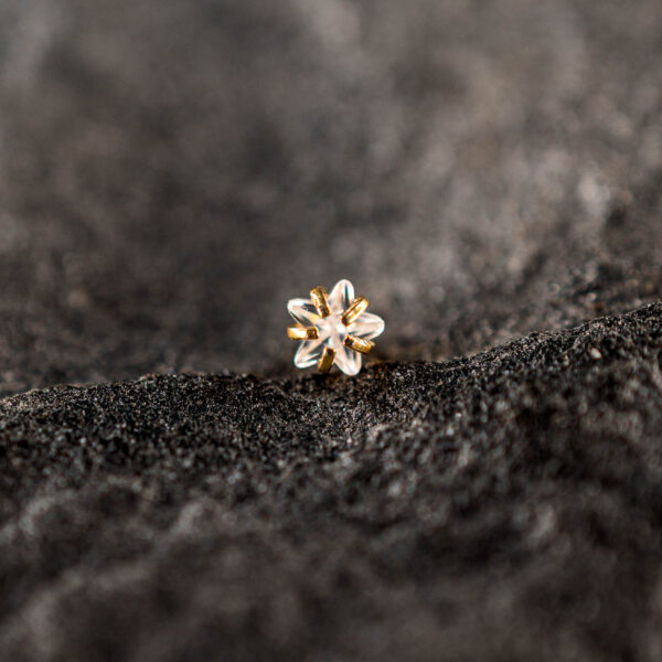 Strass Titane Doré Starflower