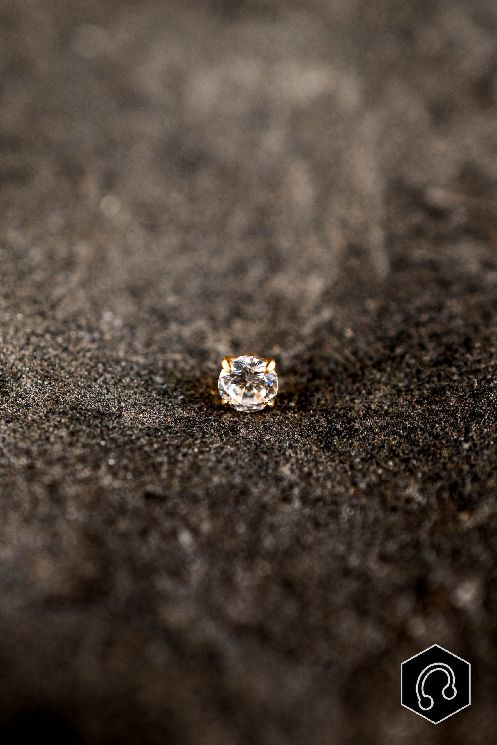 Strass Titane Doré Crystal Glow