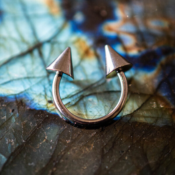 Fer à Cheval Argenté Spike S