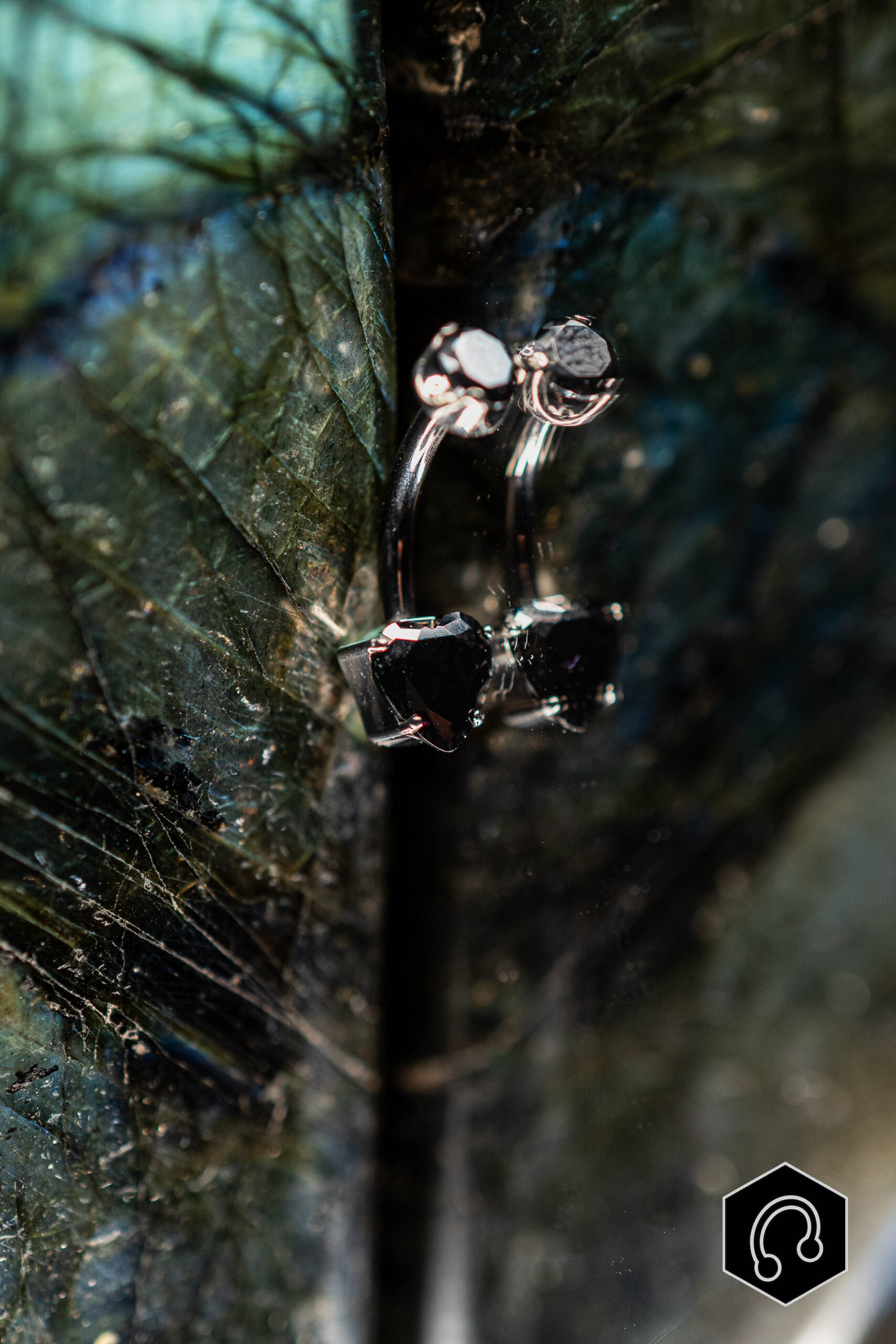 Banane Nombril Heart Pulse black