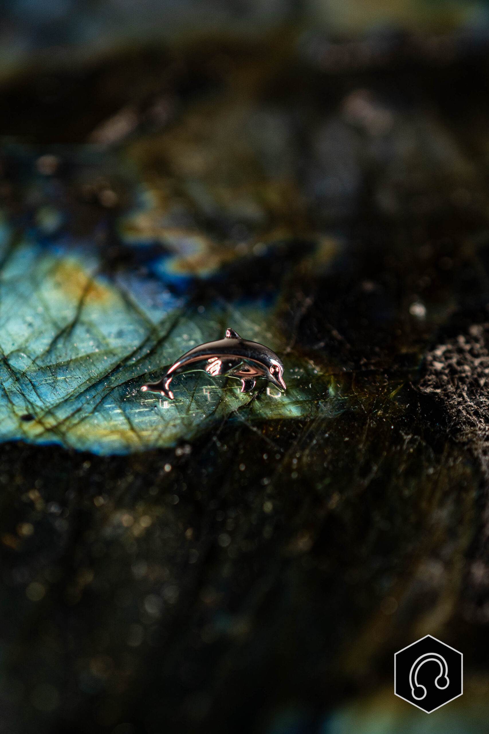 Labret Titane Argenté Ocean Spirit