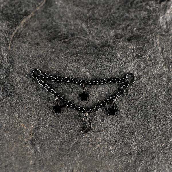 Chaine Double Noir Noctis