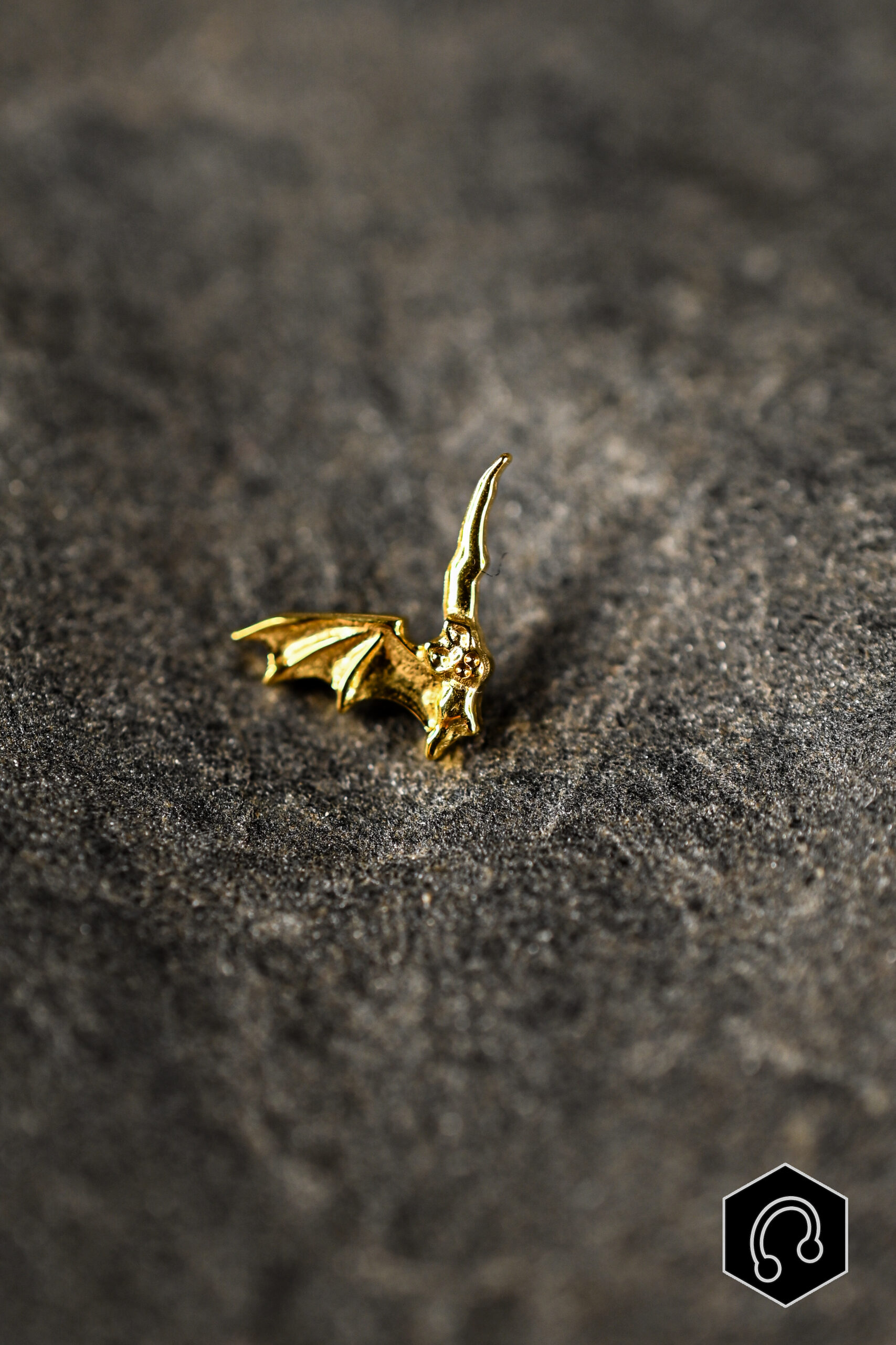 Labret Titane Doré Noctura