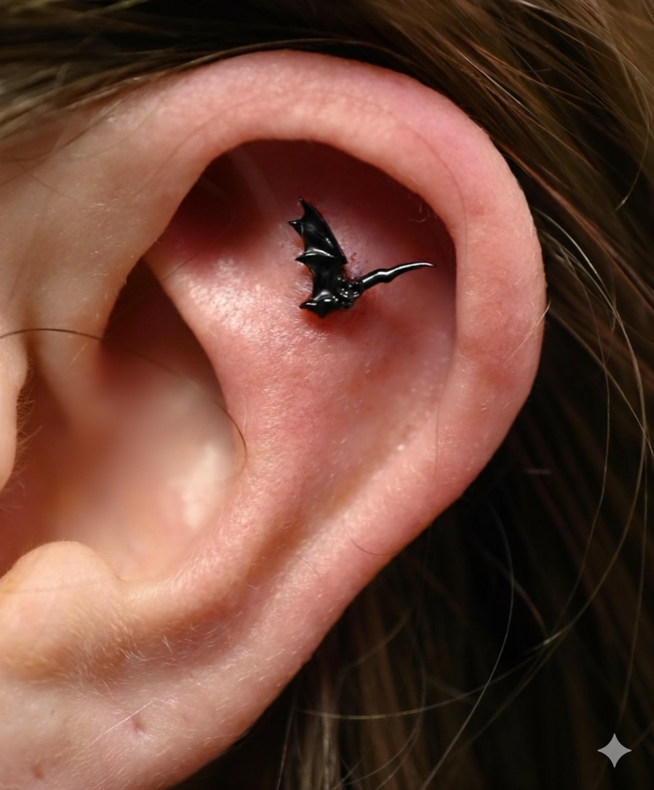 Labret Titane Black Noctura