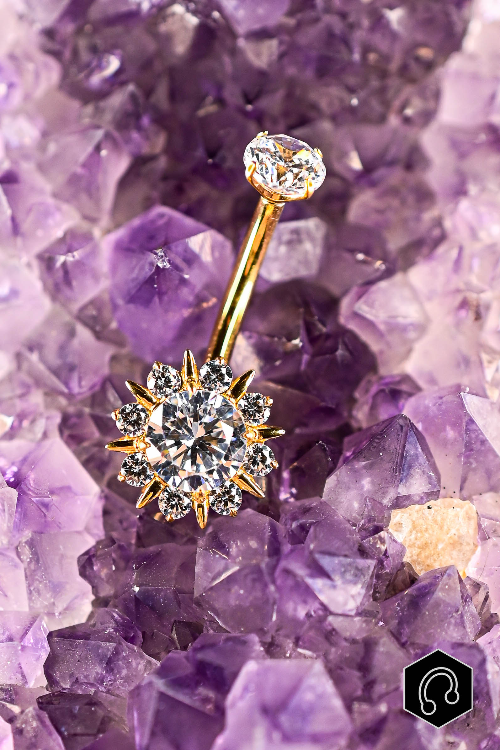 Banane Nombril Doré Crystal Nova