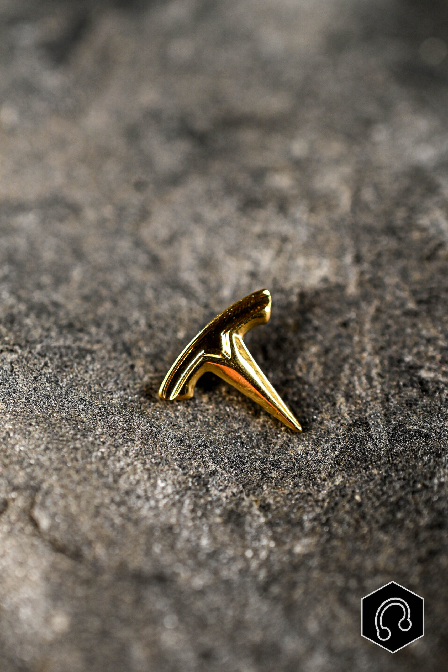 Labret Titane Gold Razor