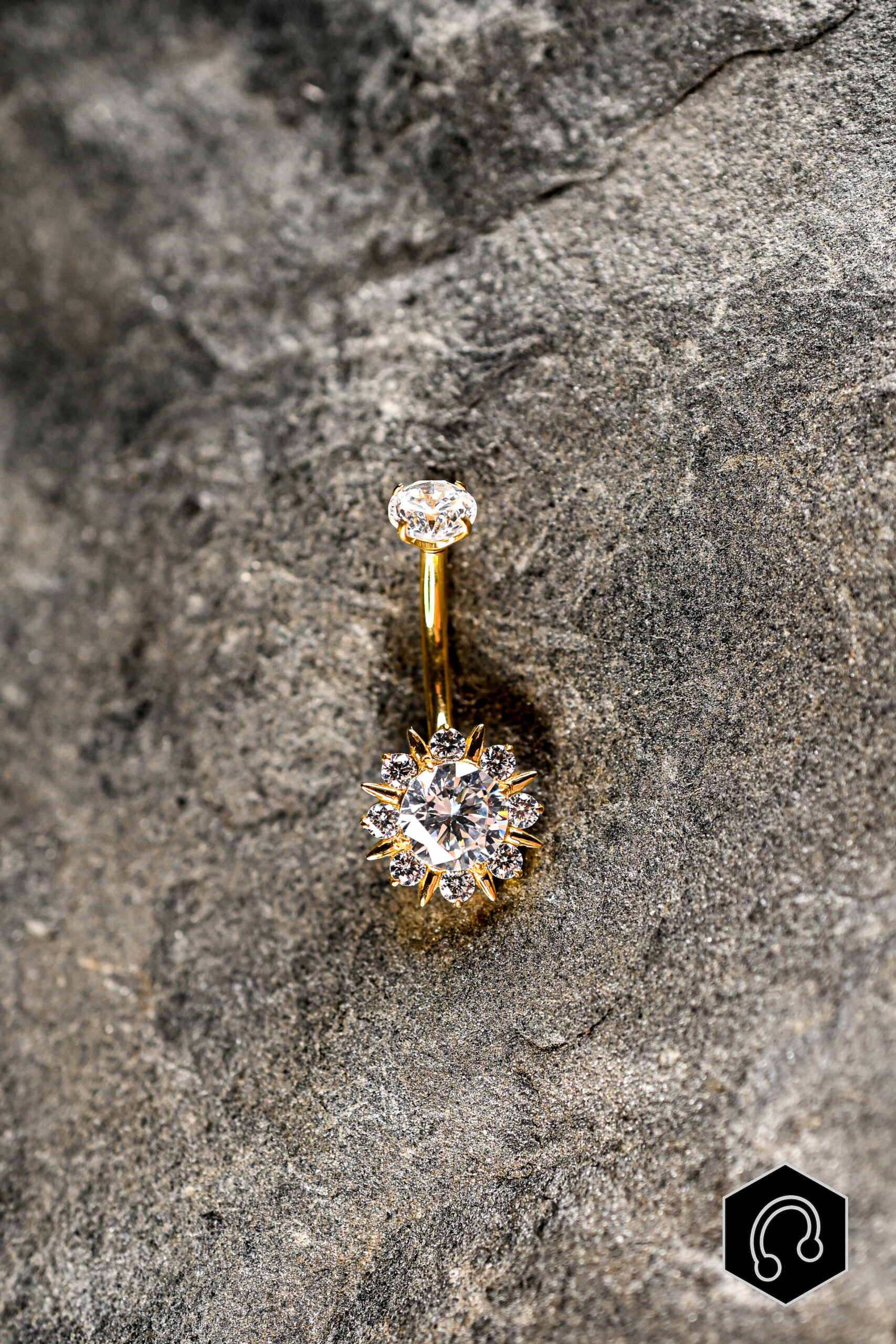 Banane Nombril Doré Crystal Nova