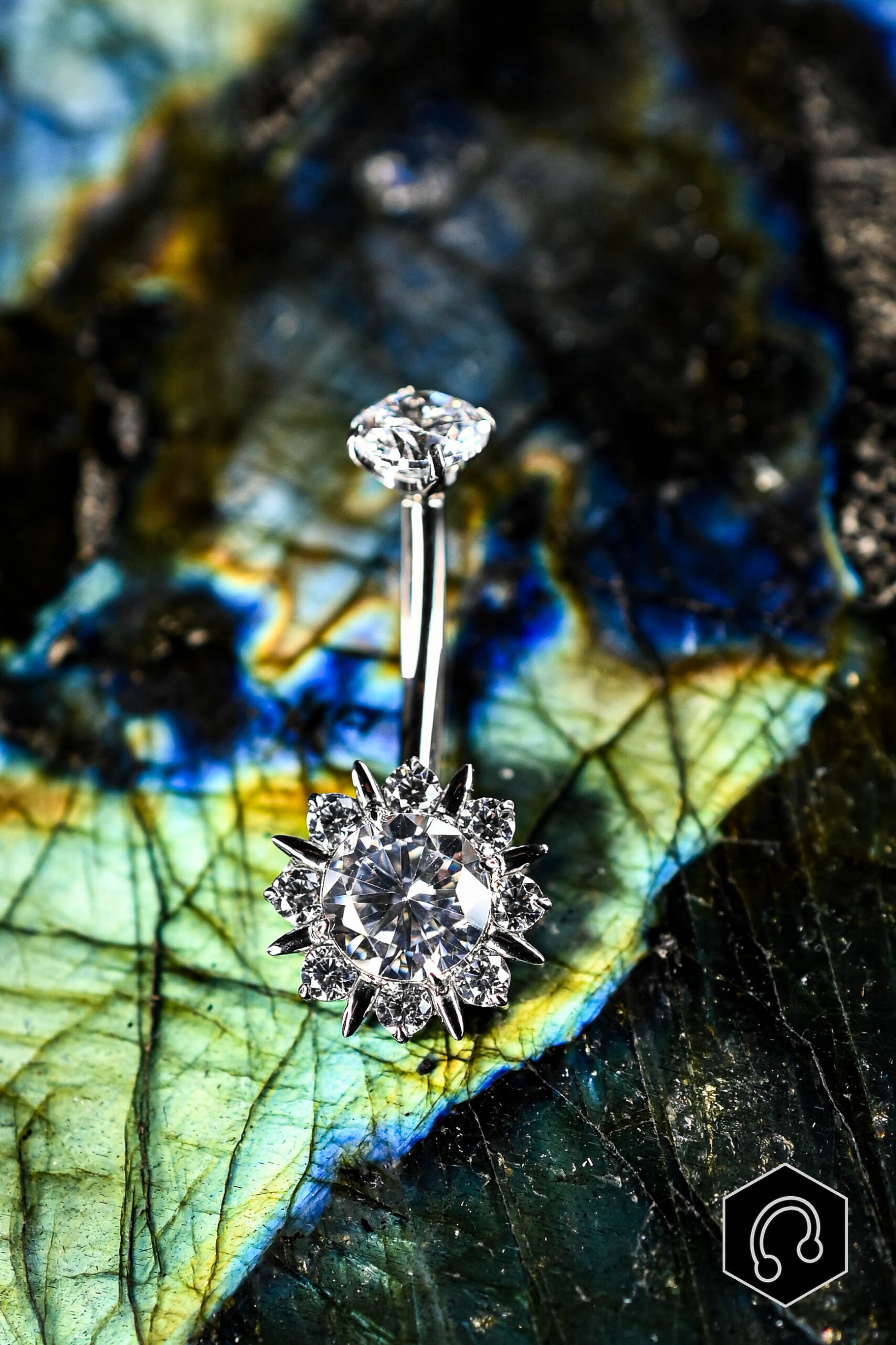 Banane Nombril Titane Crystal Nova