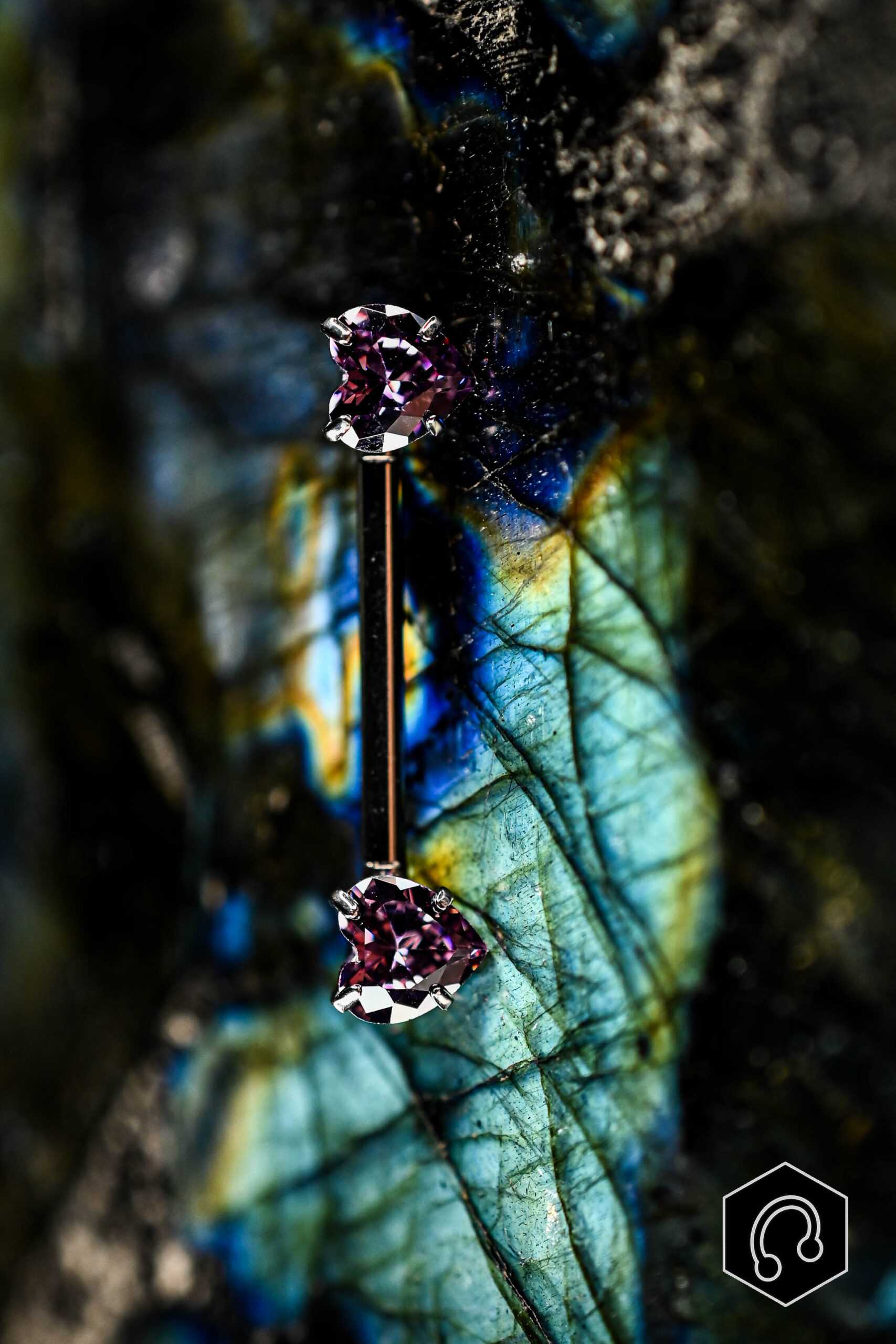 Barre Téton Purple Heart Duo