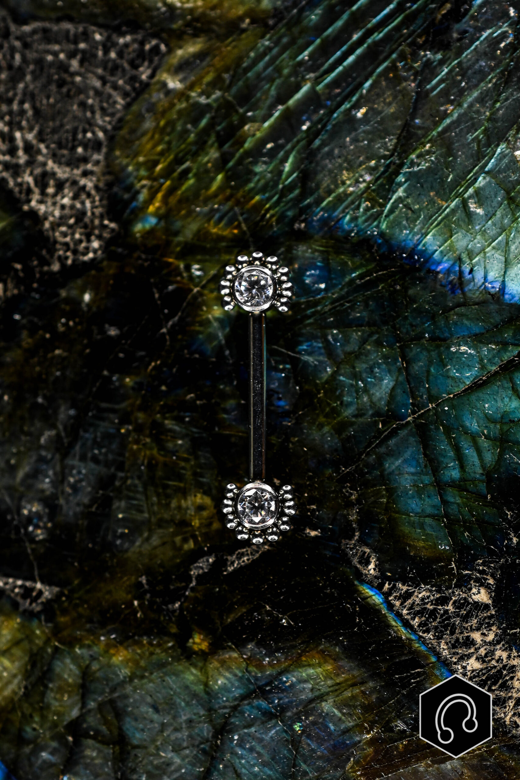 Barre Téton Titane Silver Blossom