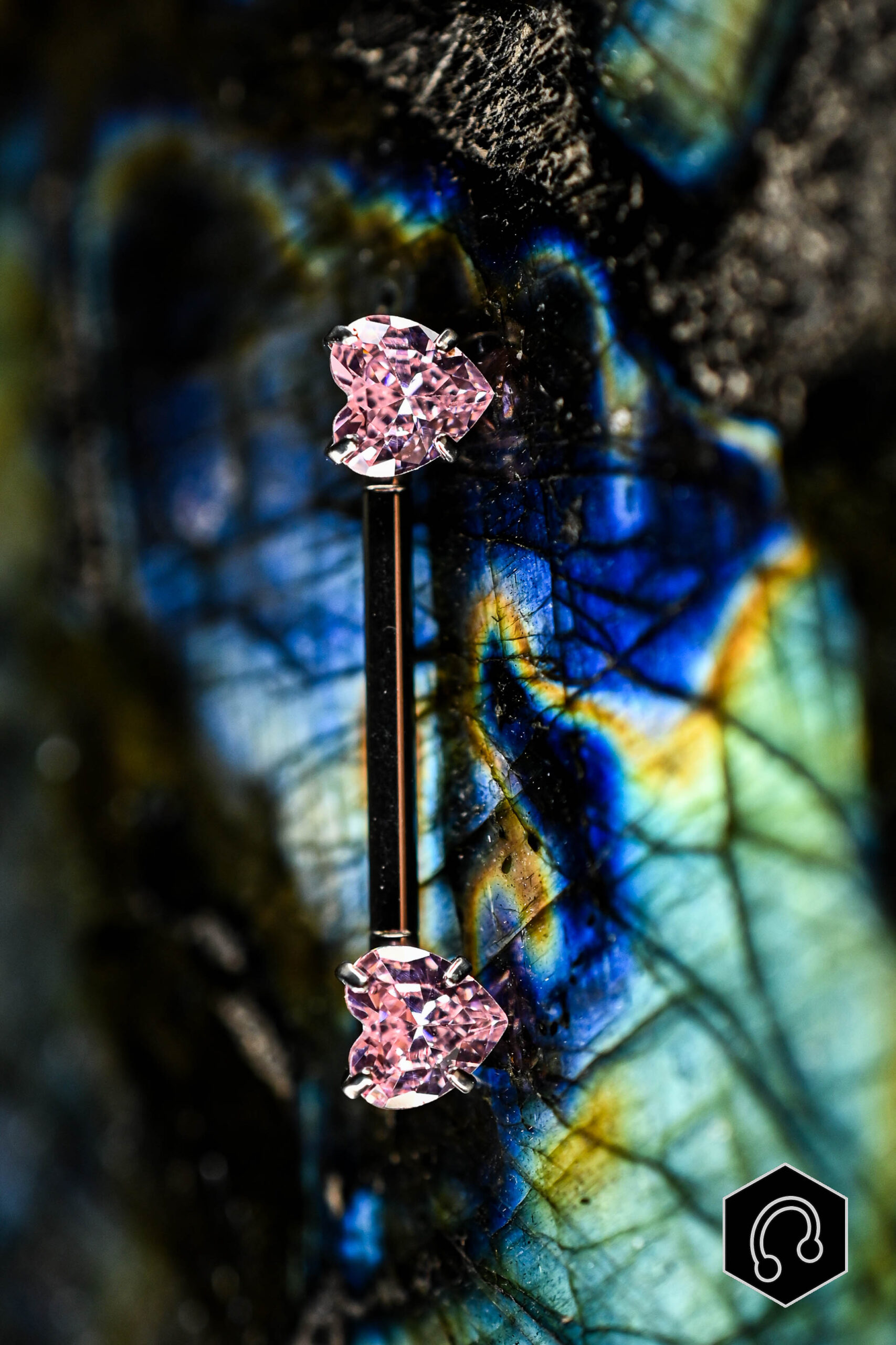 Barre Téton Pink Heart Duo