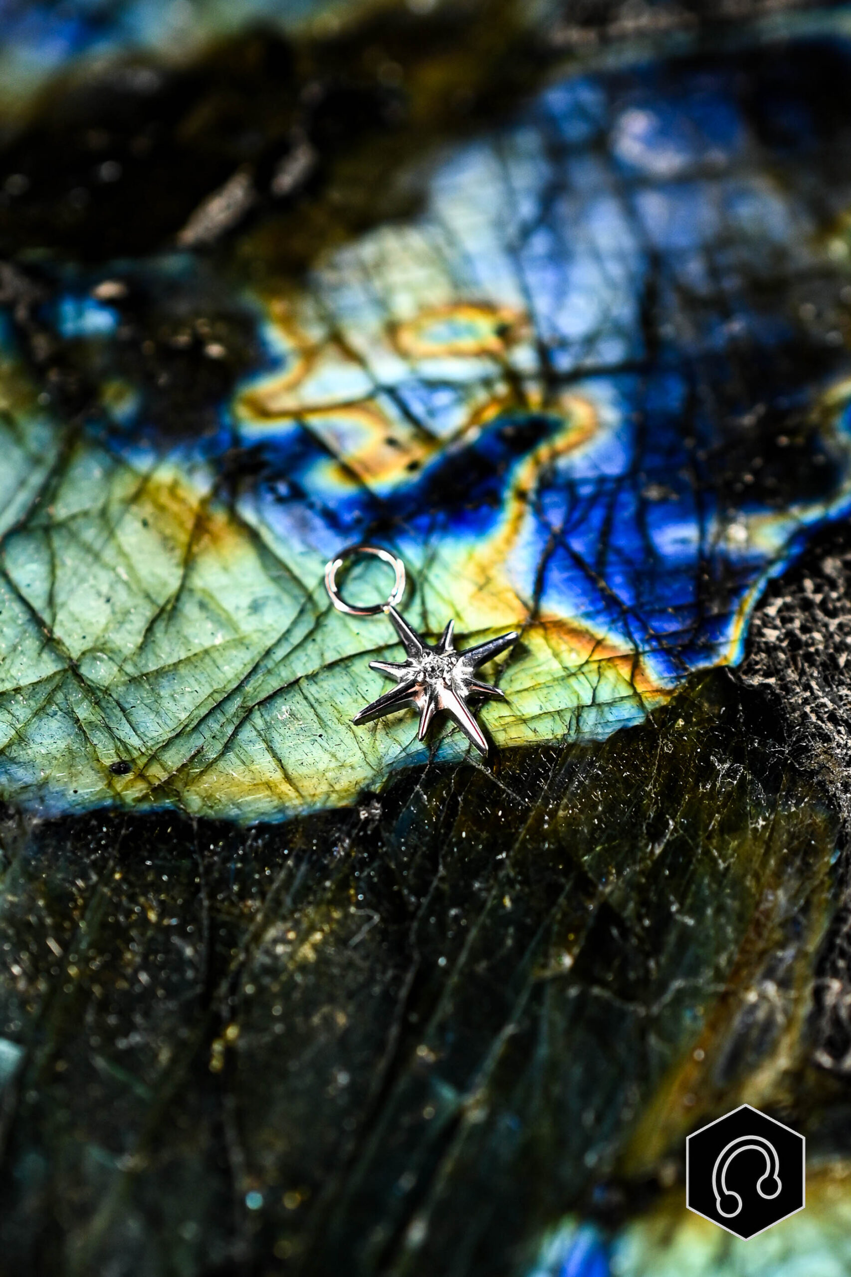 Charm Titane Argenté Sprinkle