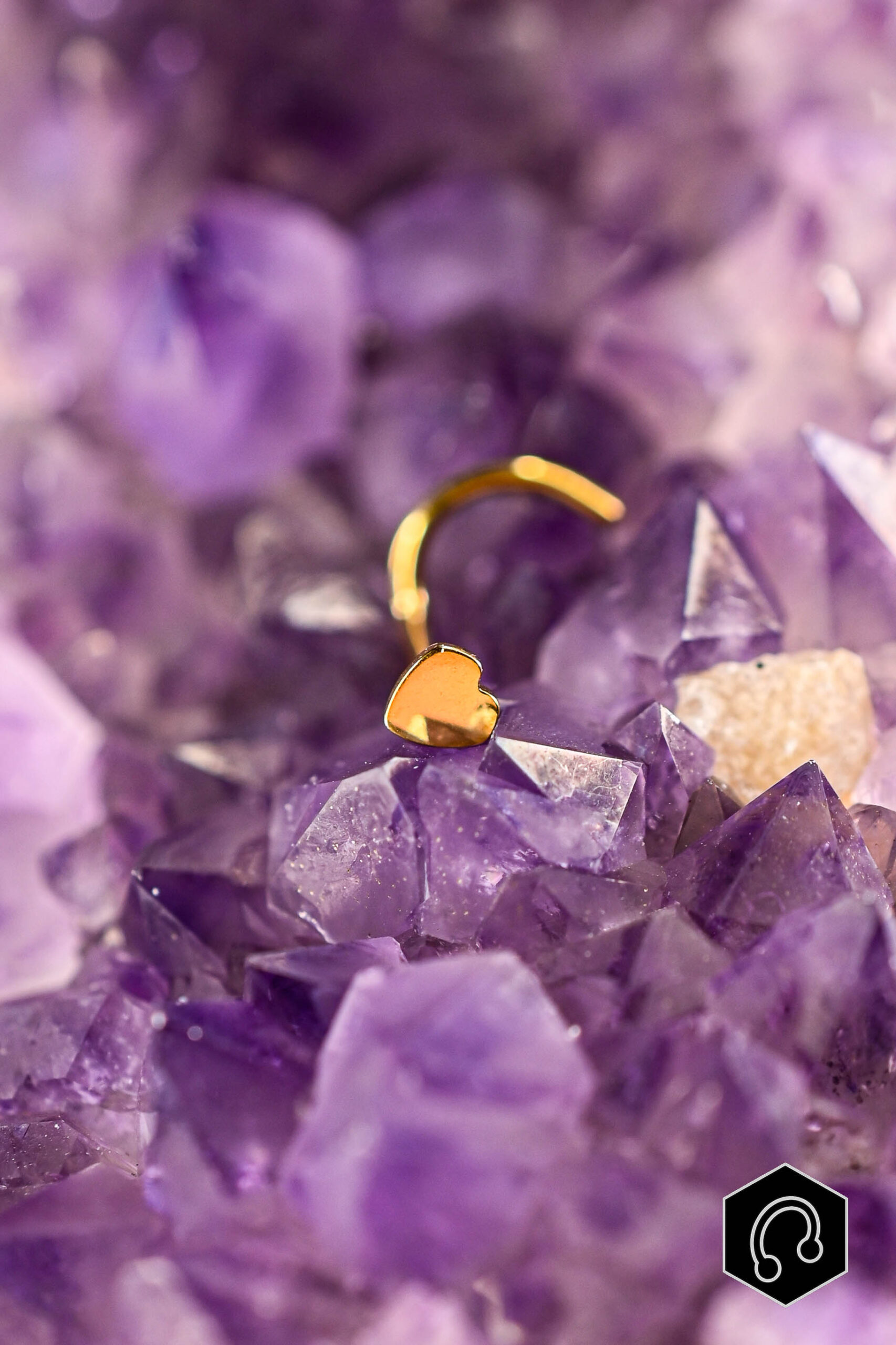 Stud Doré Sweet Heart Glow